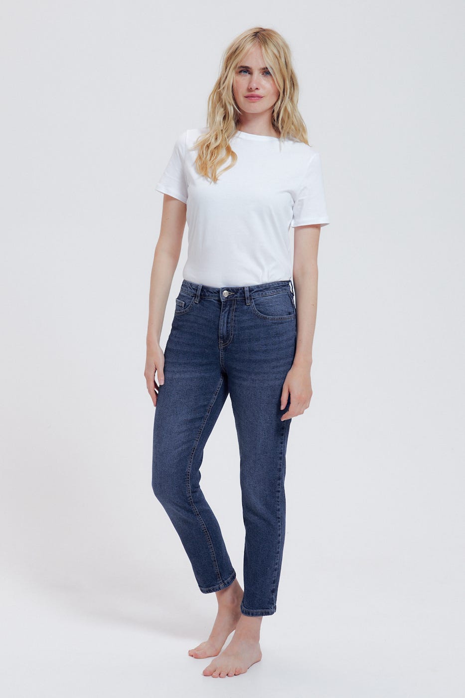 Jean slim cropped Femme GASTON