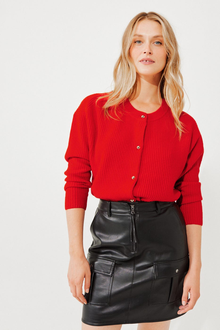 Gilet en laine mérinos Femme