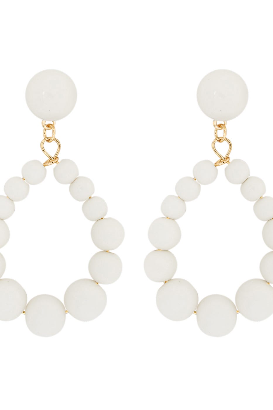 Beads design earrings