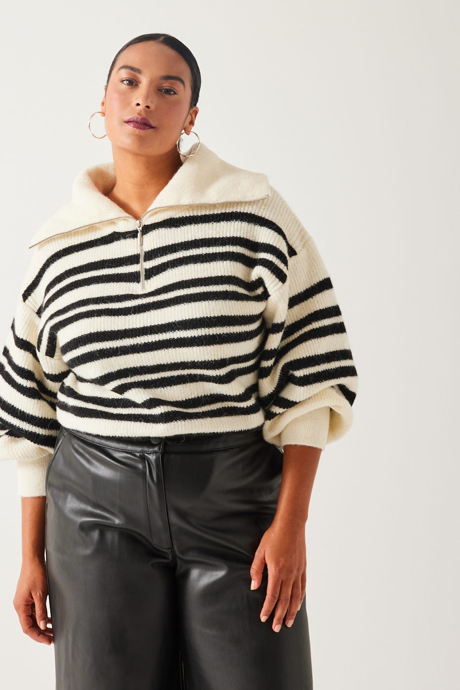 Pull camionneur marin Femme