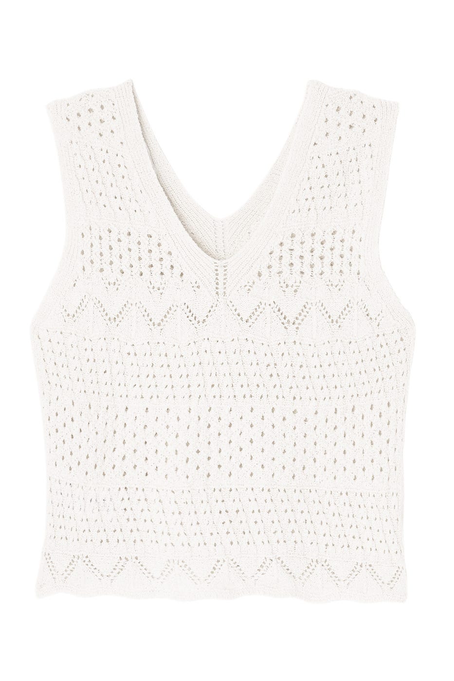 Top au crochet Femme