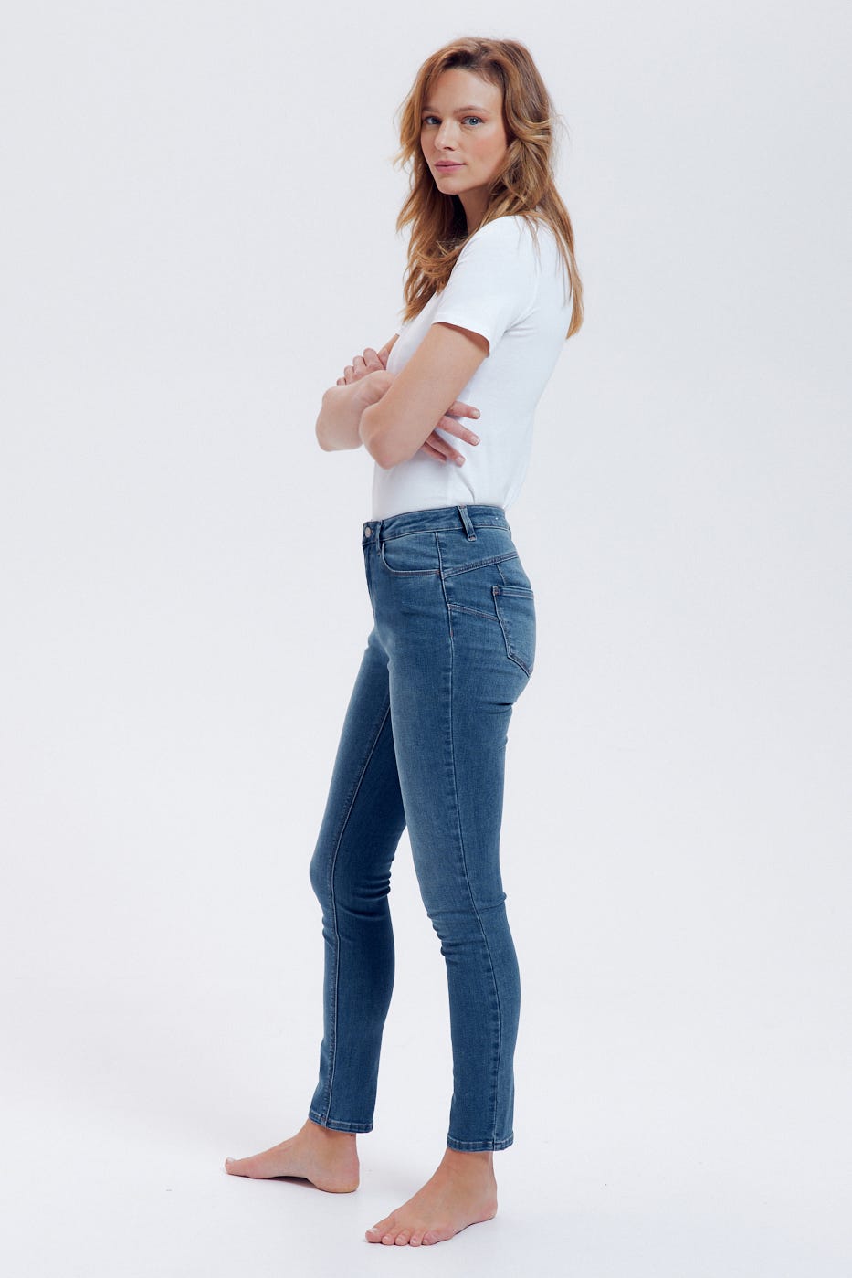 ERNEST push-up skinny jeans