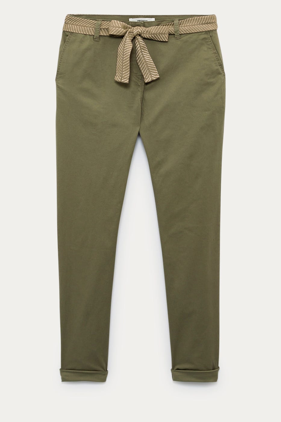 Pantaloni chino con cintura