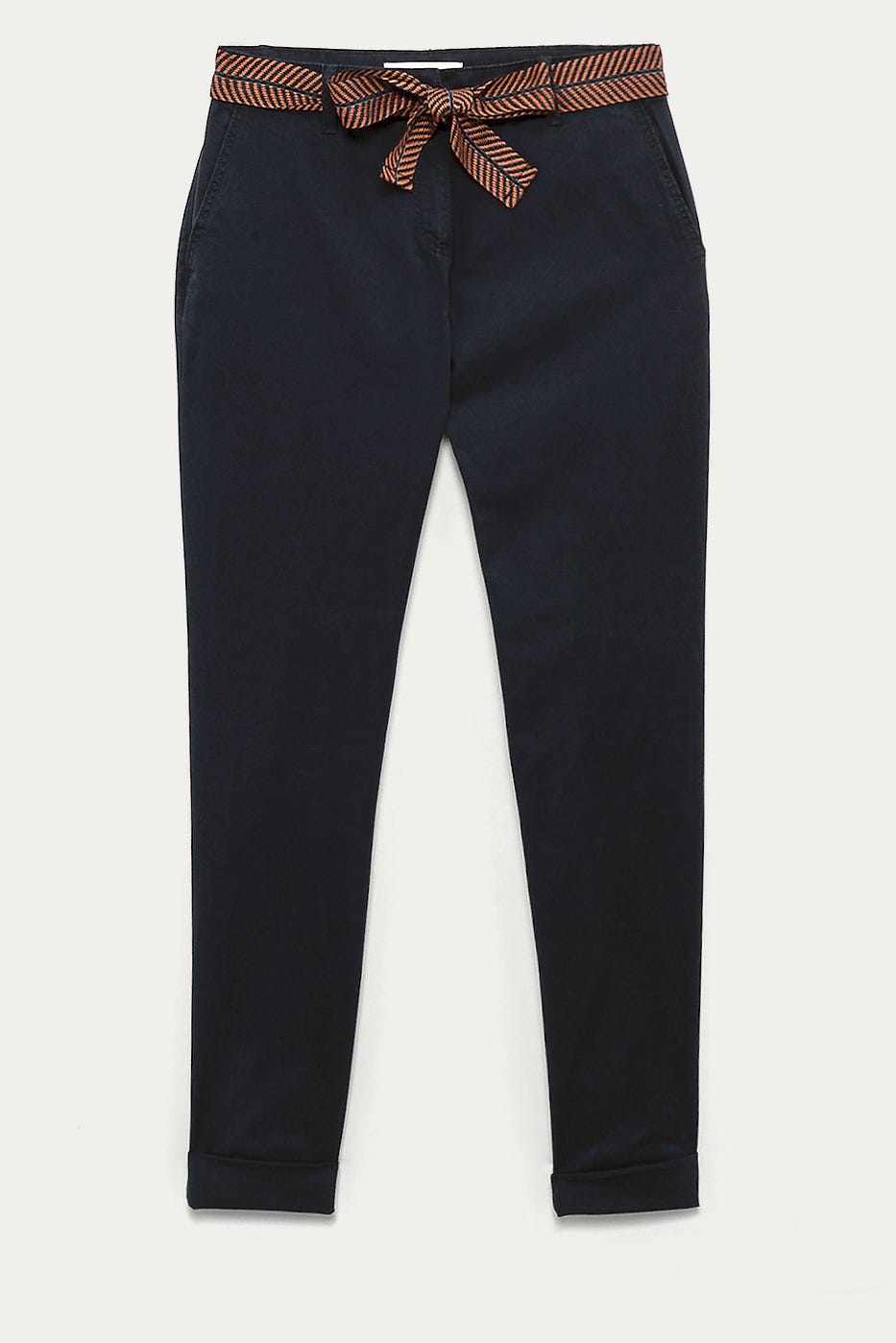 Chinohose mit Gürtel