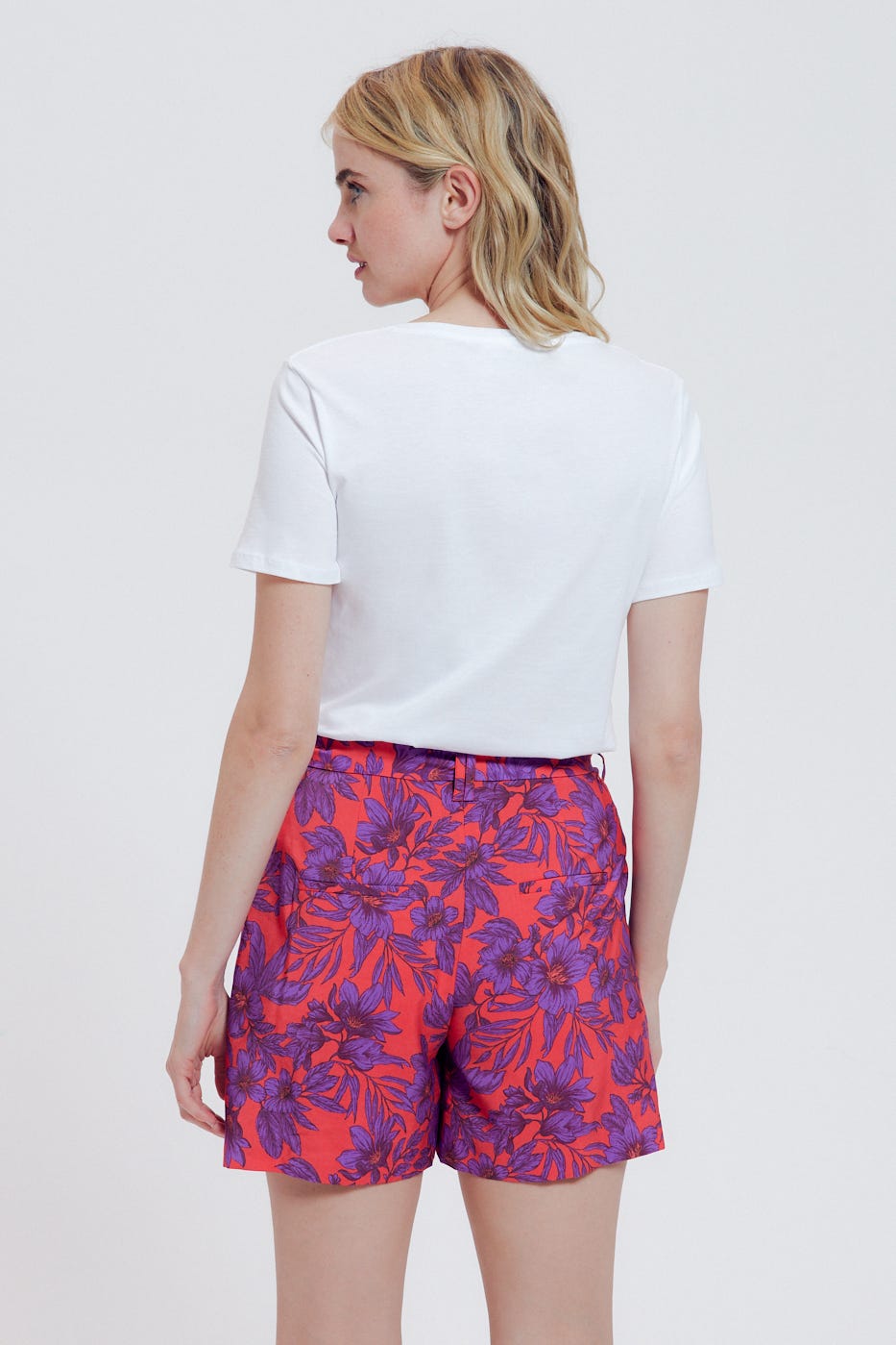T-shirt uni col V éco-conçu