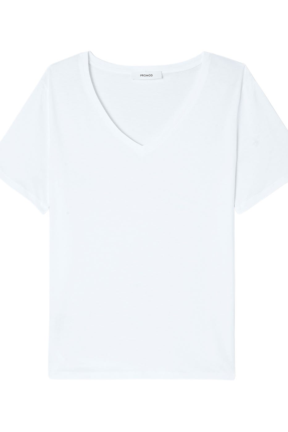 T-shirt uni col V éco-conçu