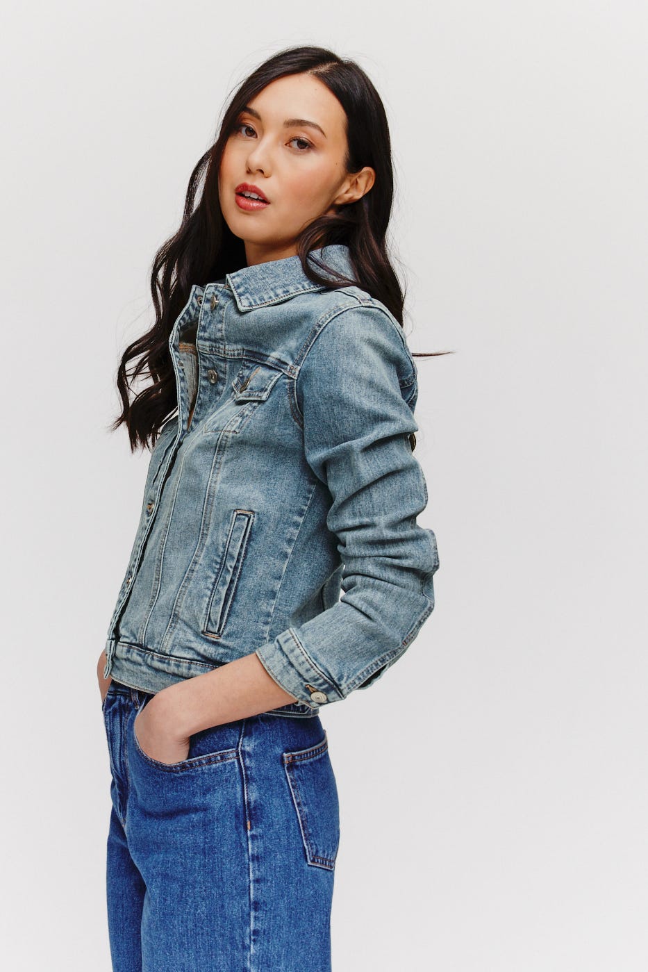 Veste en jean Femme