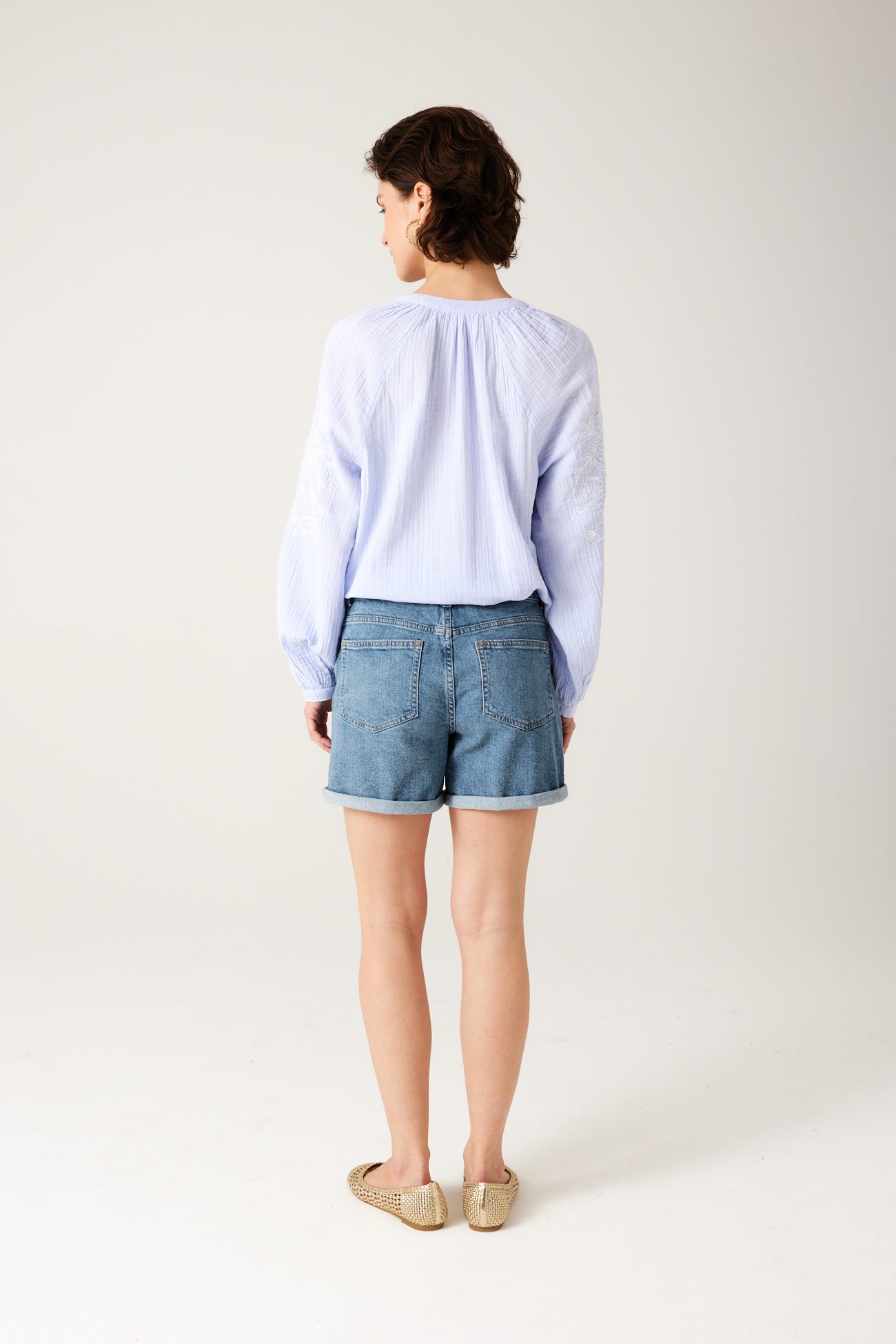 Shorts in denim