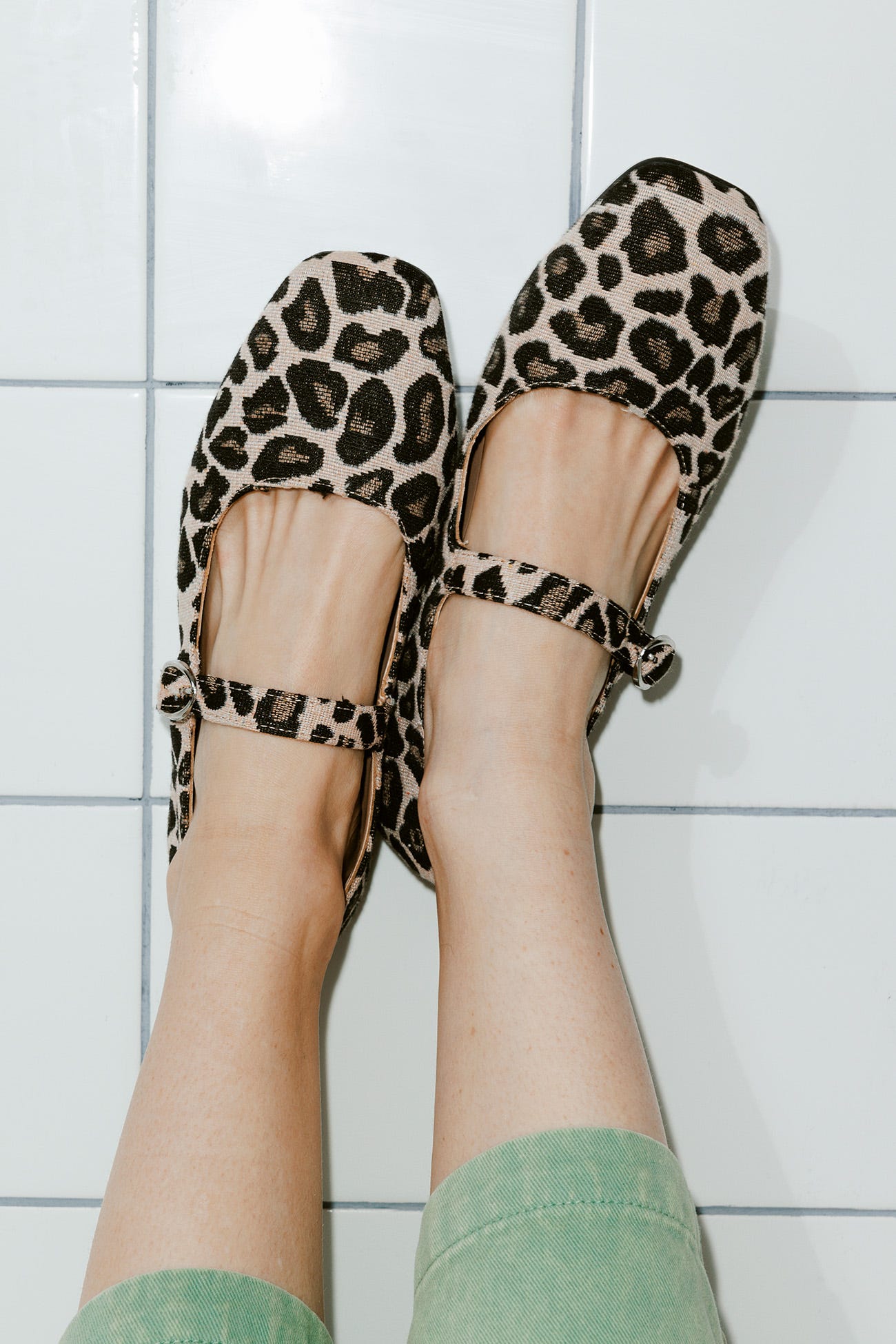 Ballerines babies léopard