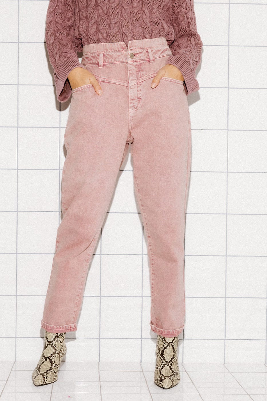 Jean mom taille haute MARCEL