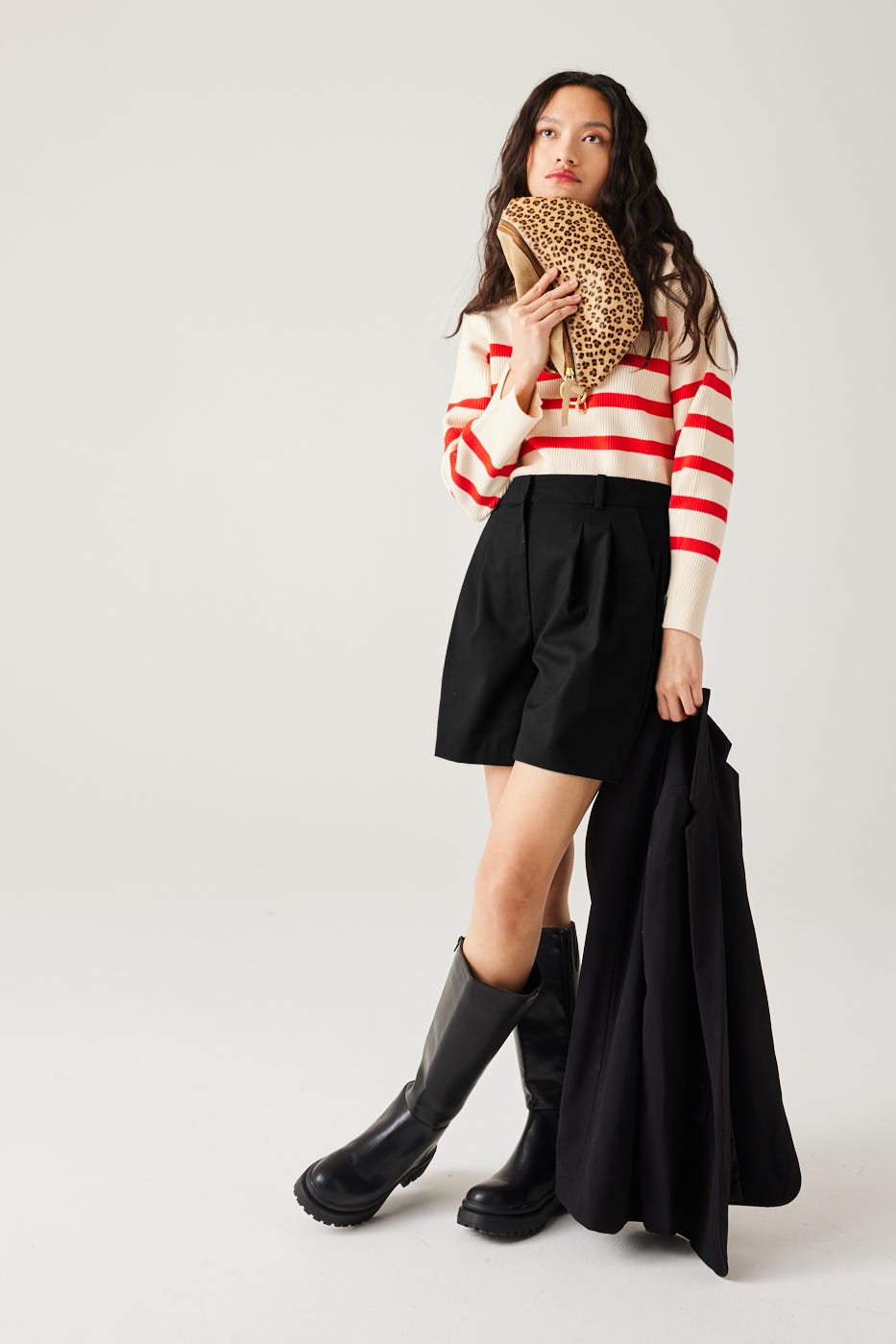 Short de tailleur uni Femme