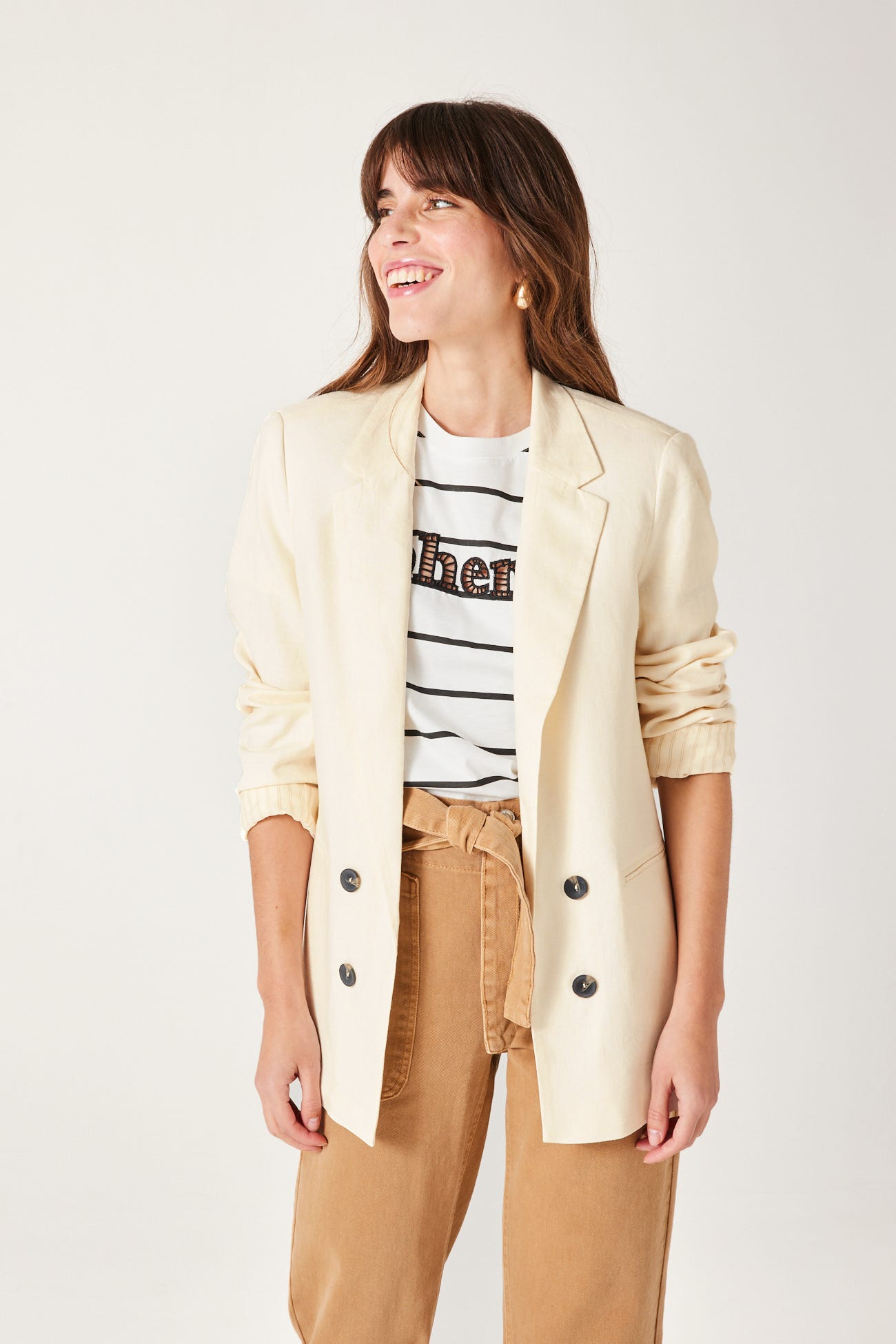Unifarbener Blazer