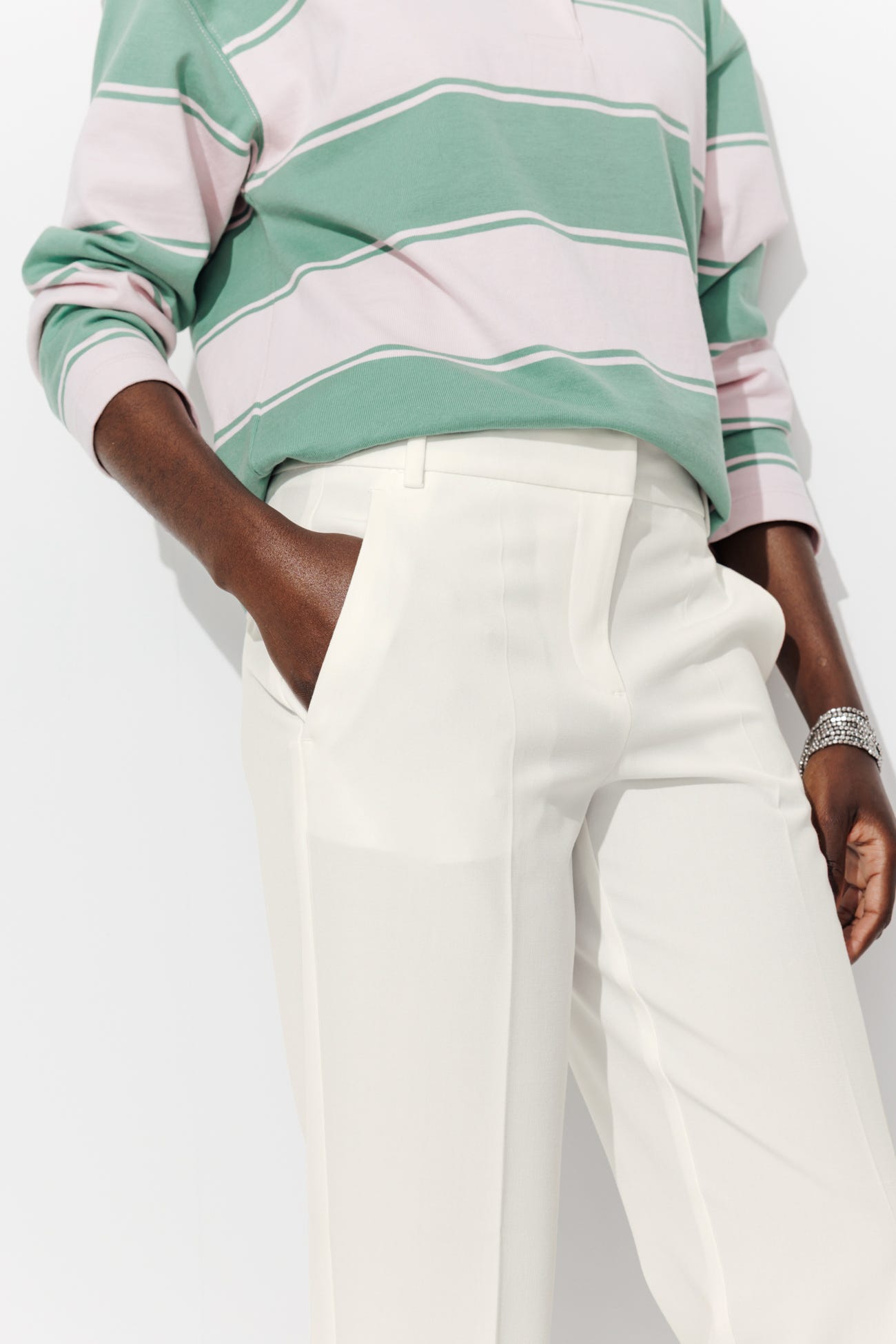 Pantalon cigarette Femme