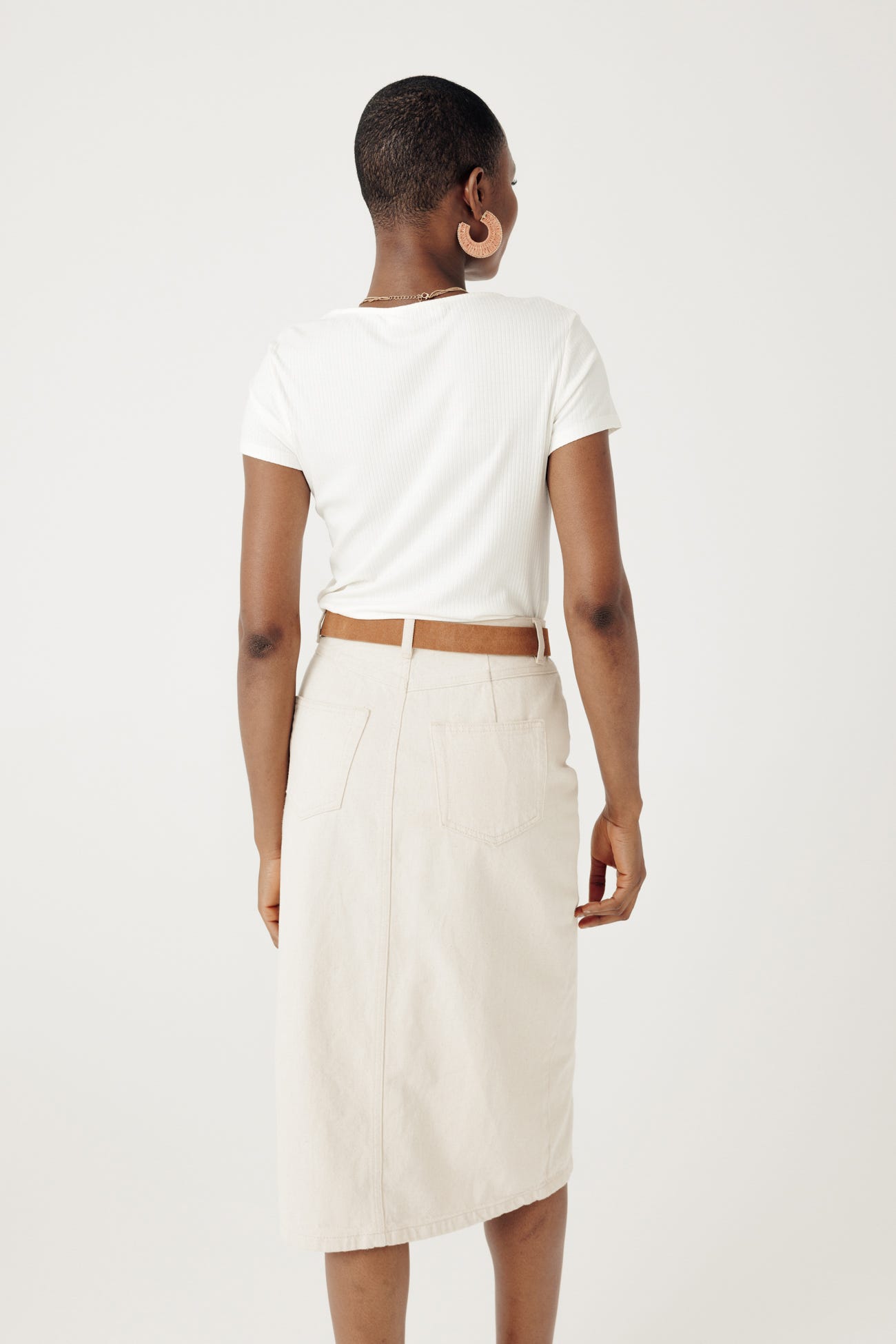 Ribbed t-shirt