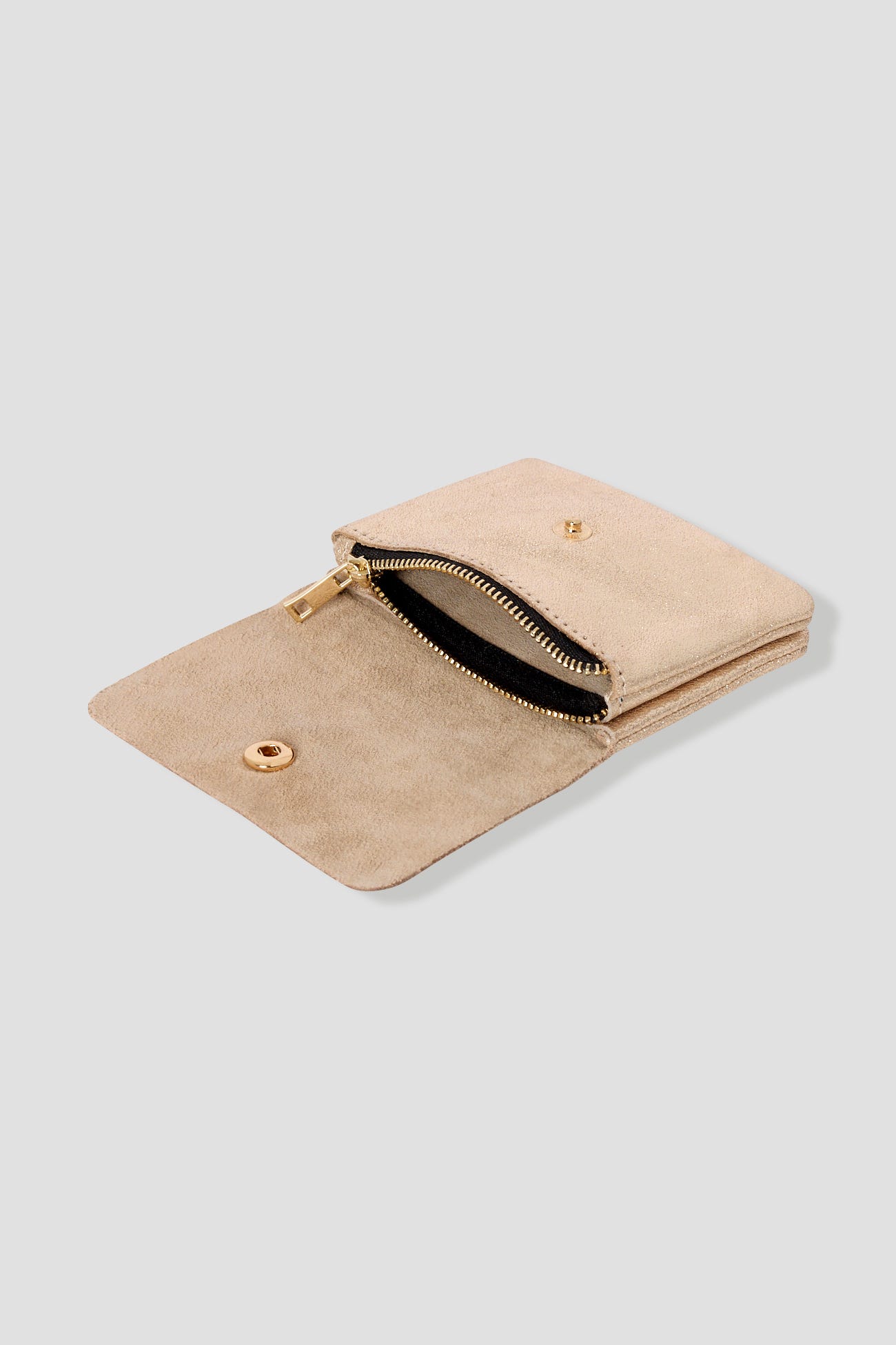 Petit porte-monnaie cuir irisé