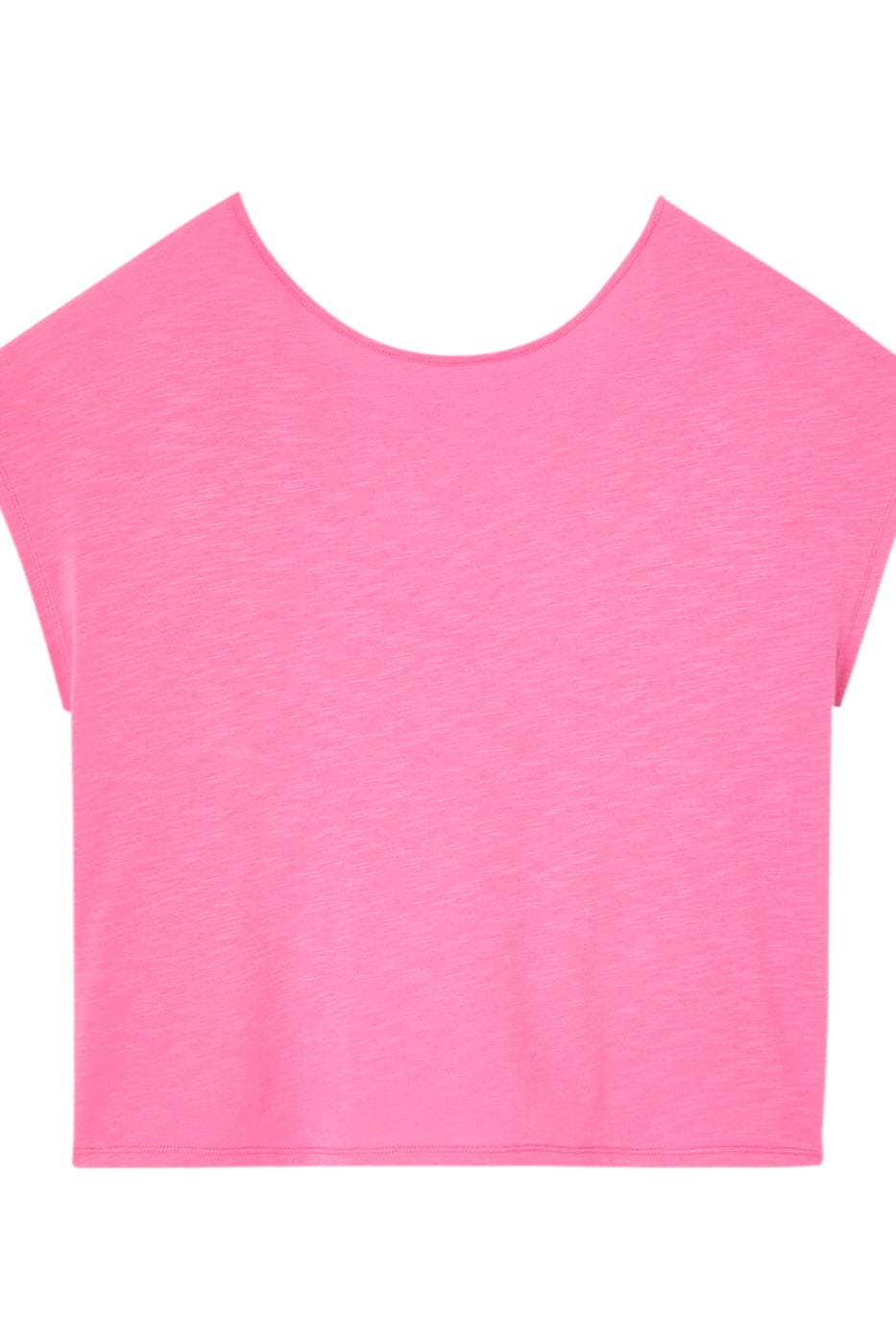 Low-back cotton top