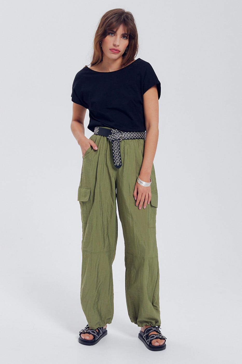 Low-back cotton top