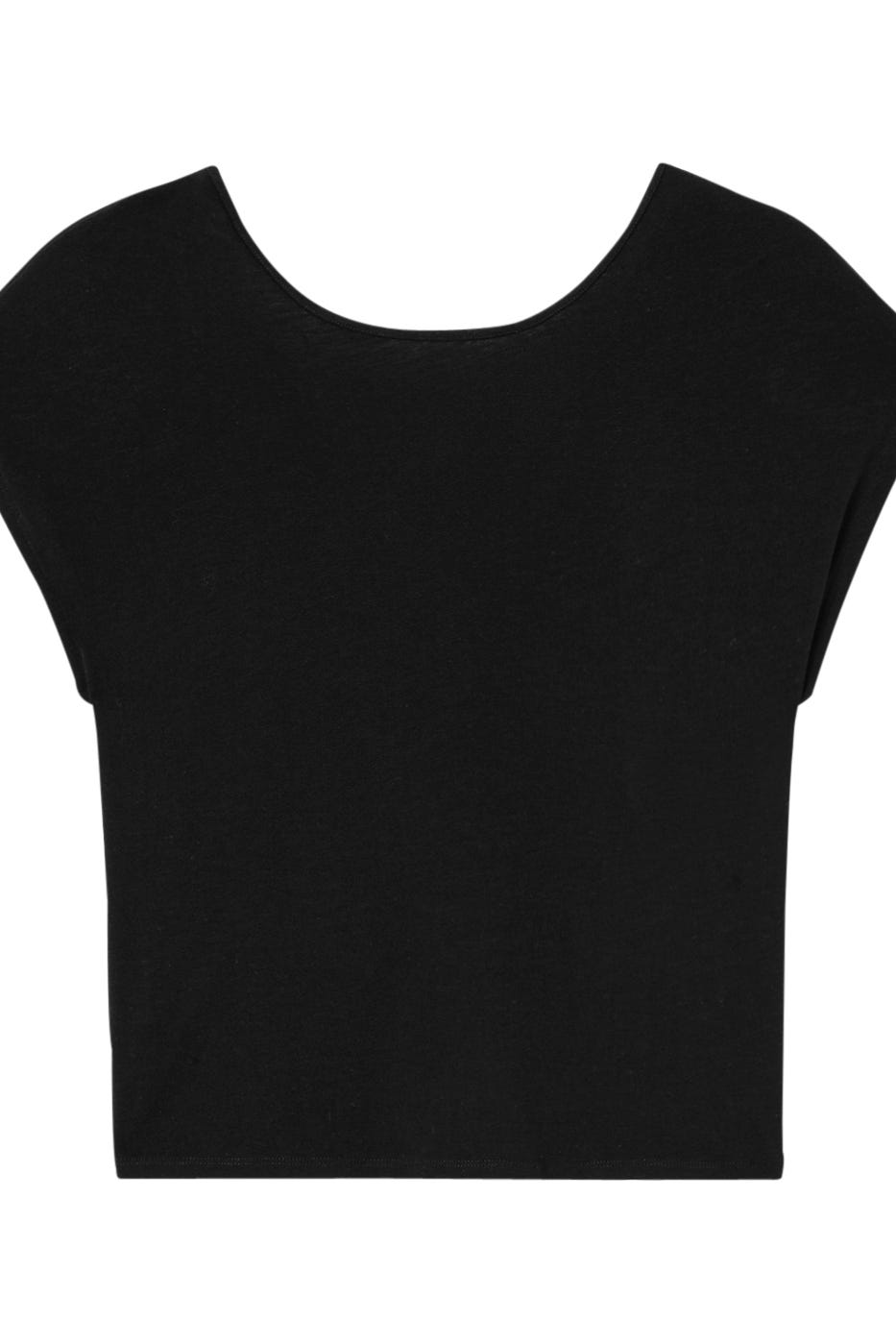 Low-back cotton top