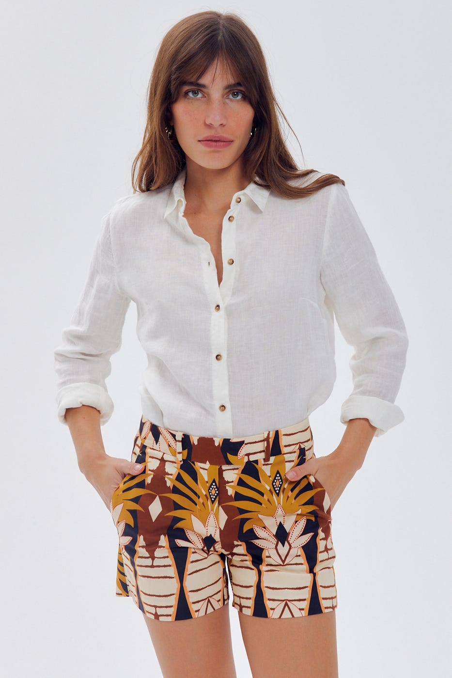 Patterned shorts