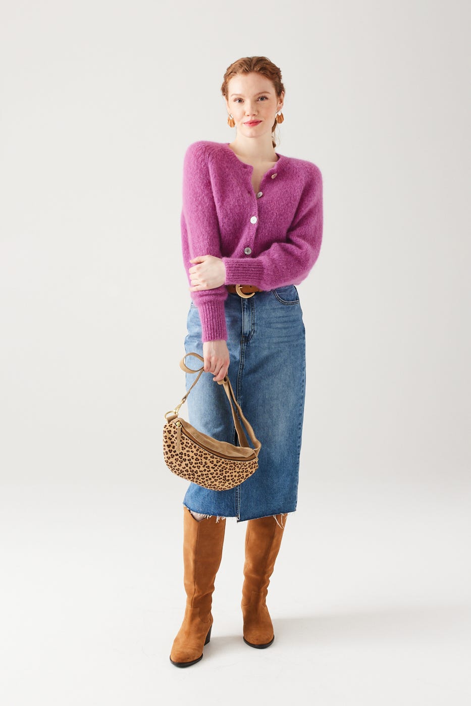 Cardigan col rond PREMIUM