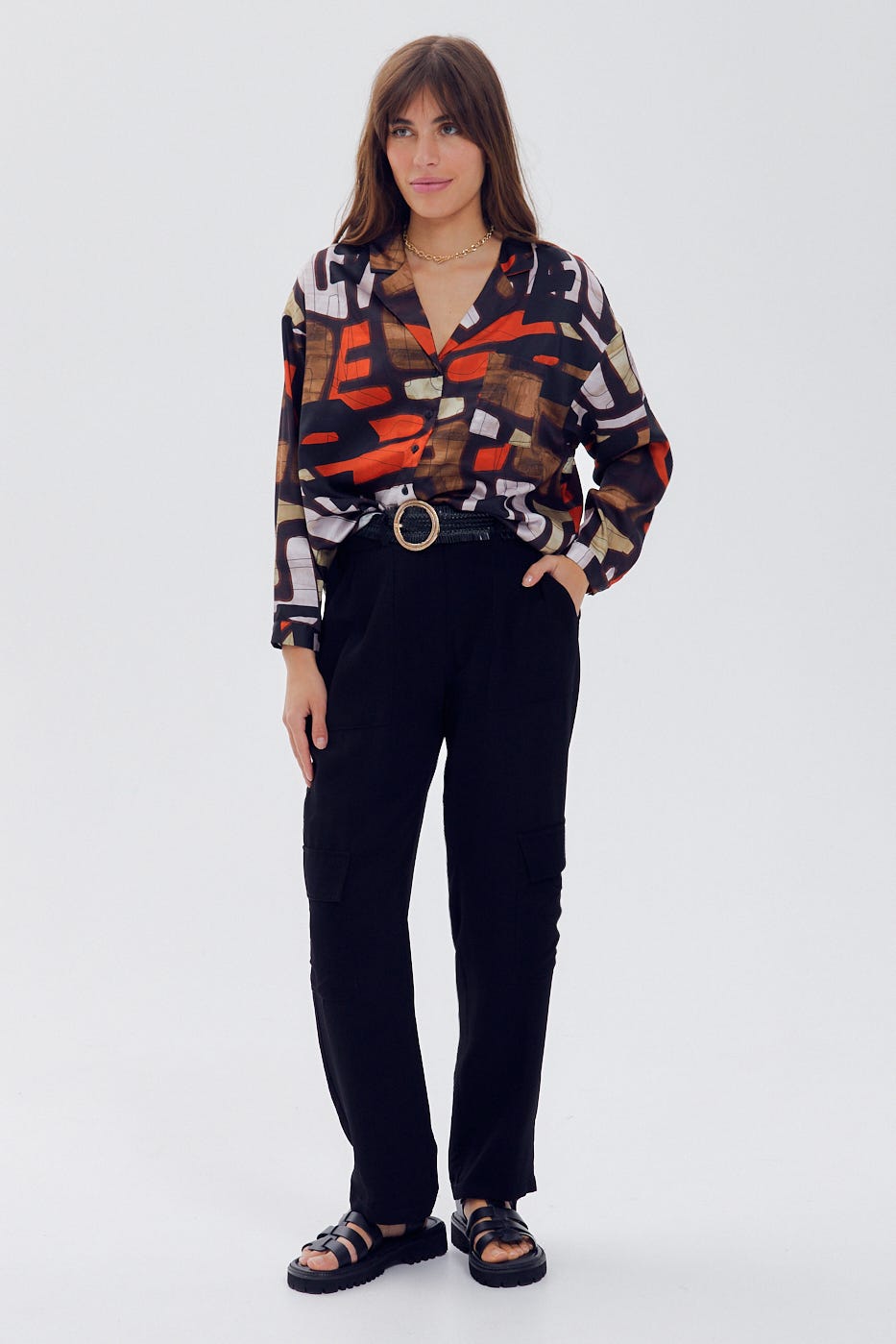 Satin shirt