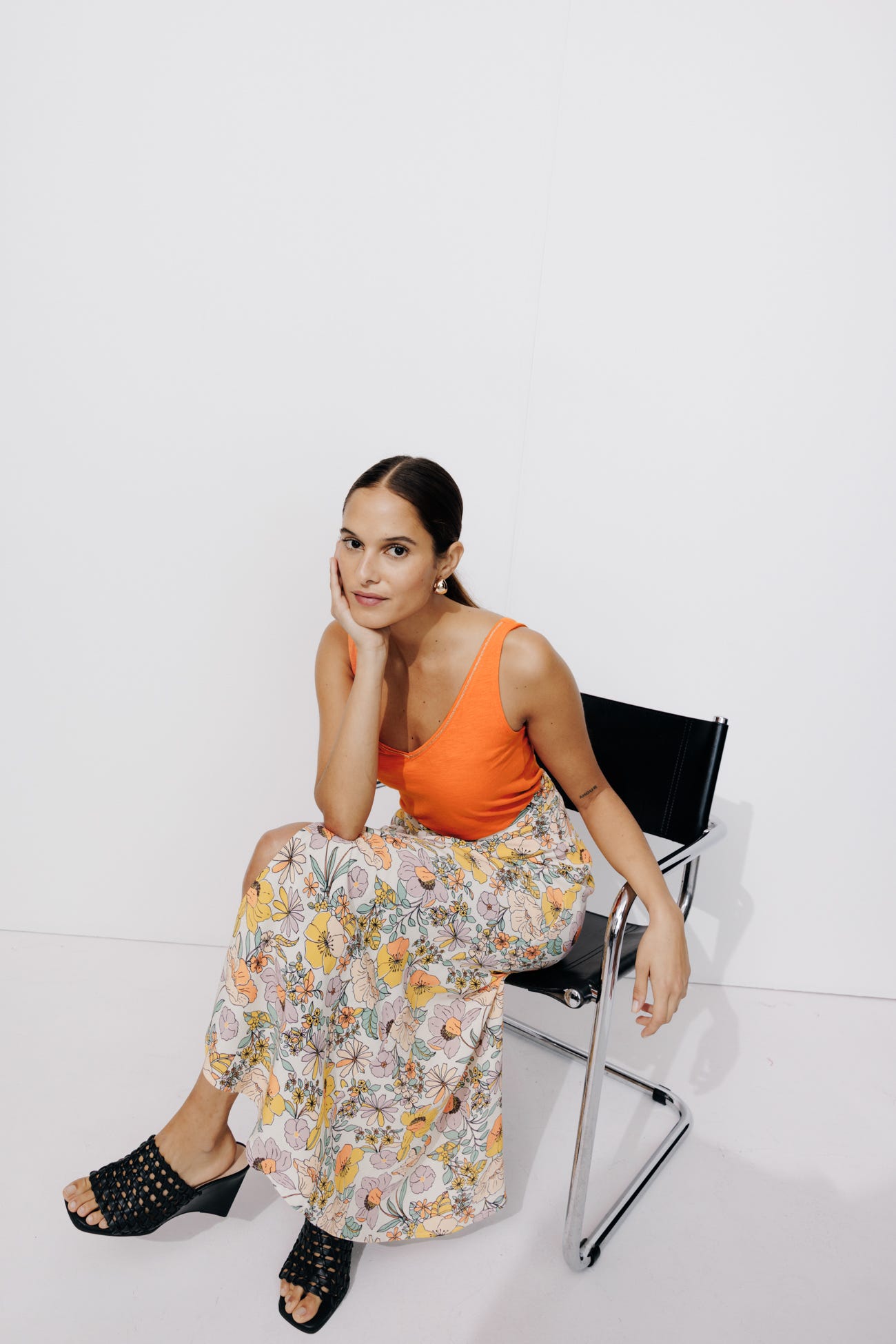 Débardeur col V Femme