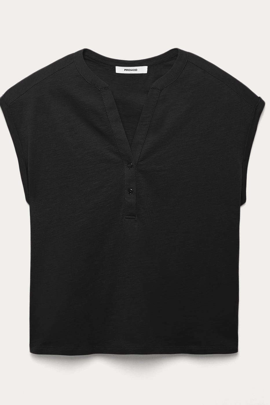 T-shirt collo alla tunisina