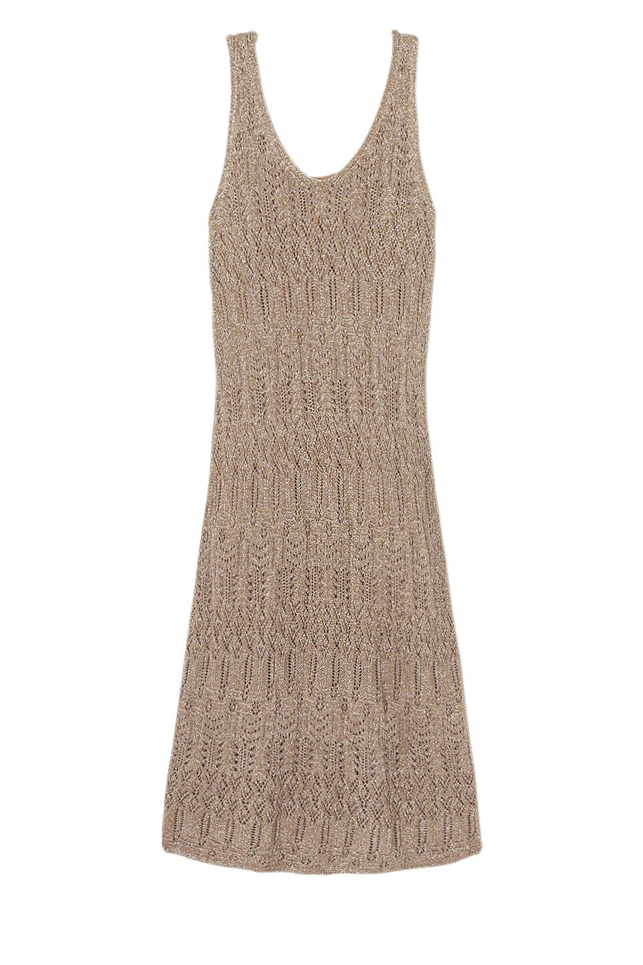 Vestido encaje irisado