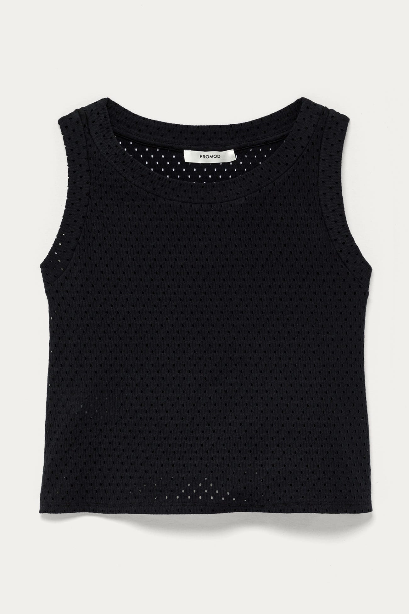 Crop top ajouré Femme
