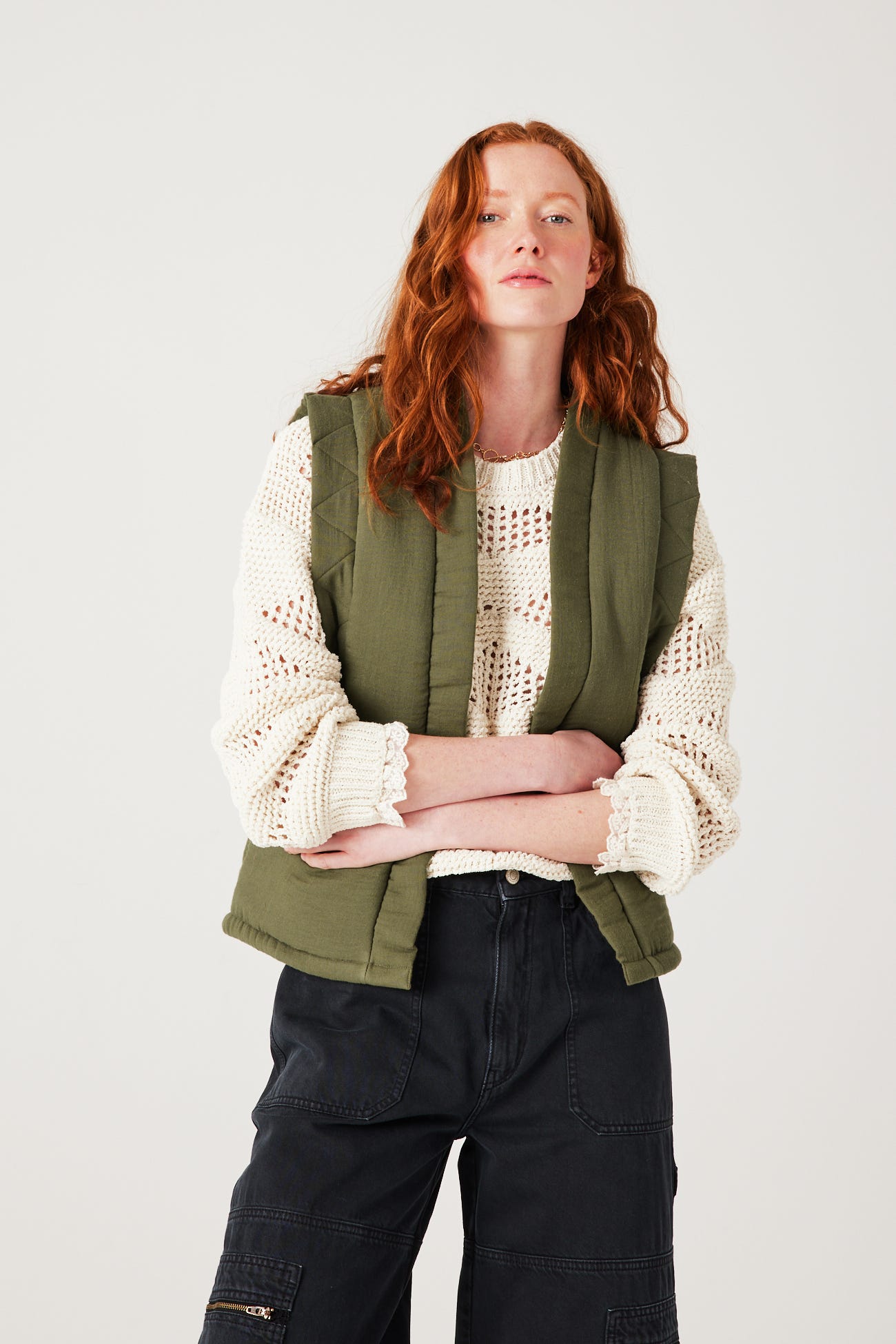 Veste matelassée sans manches