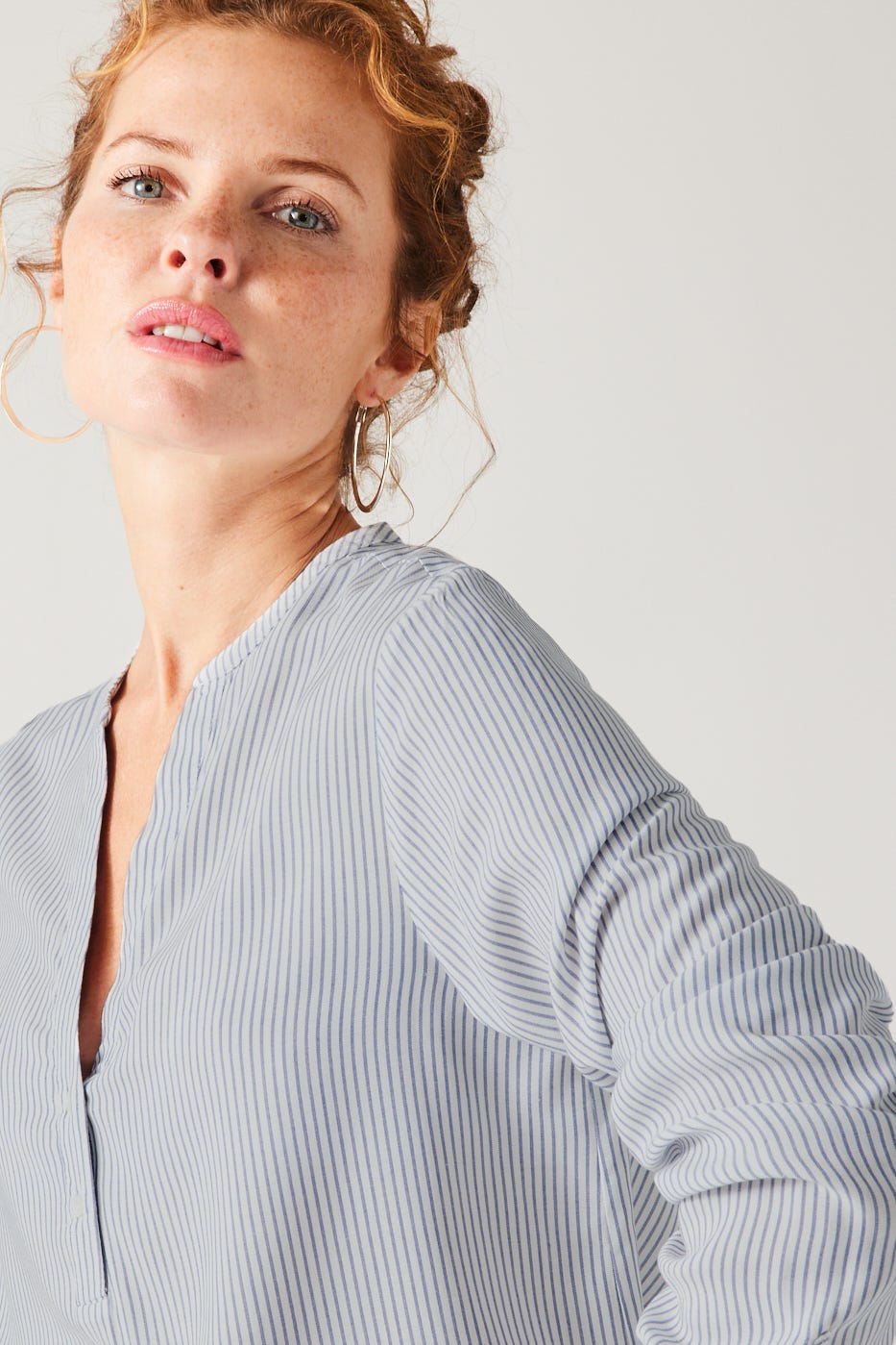 Blouse rayée Femme