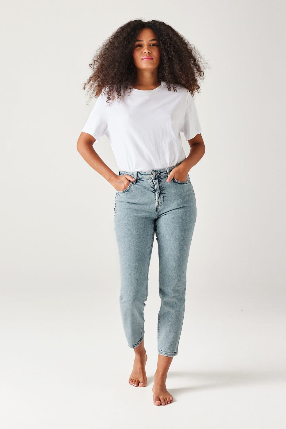 Jean slim cropped Femme GASTON