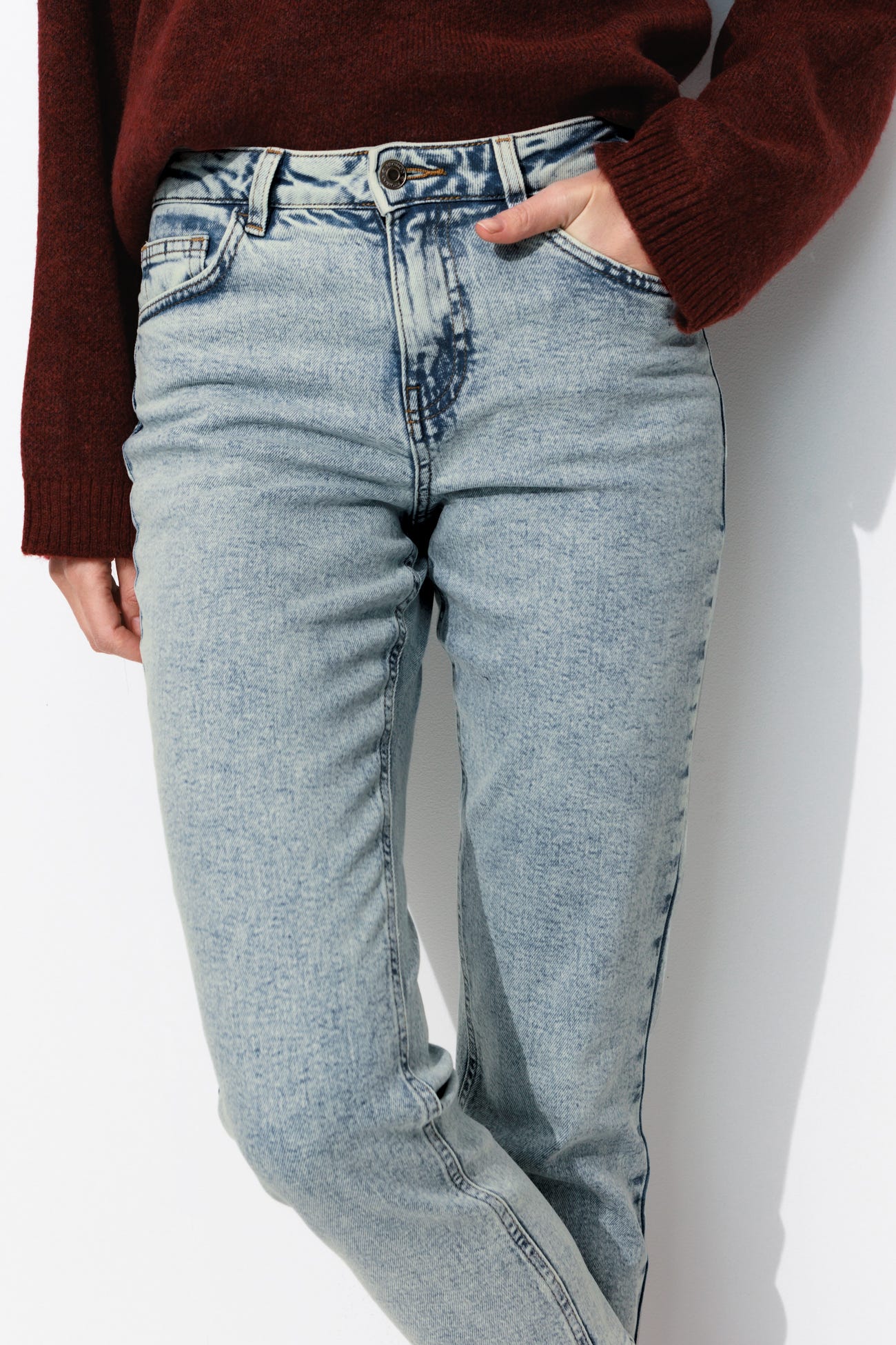Jean slim cropped Femme GASTON