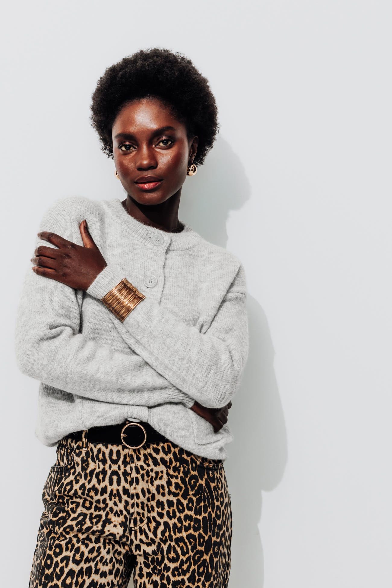 Cardigan col rond Femme