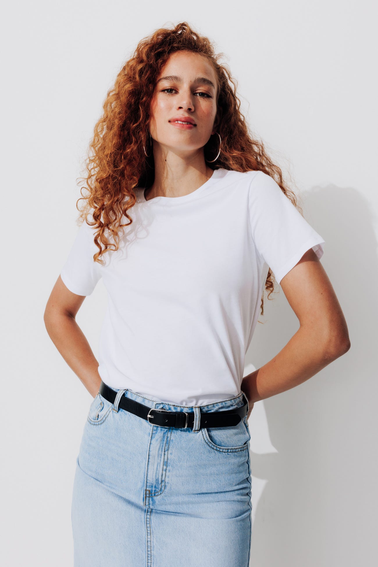 T-shirt col rond éco-conçu