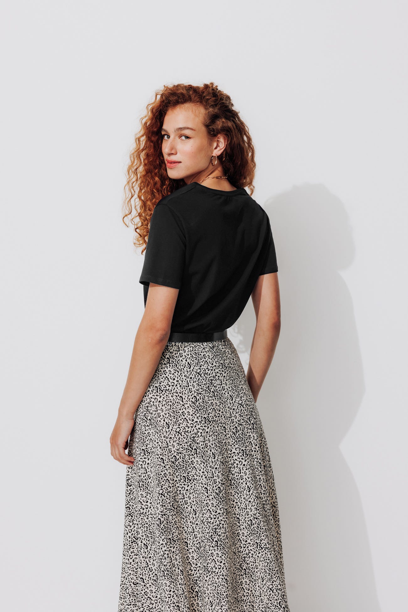 T-shirt scollo a V eco design