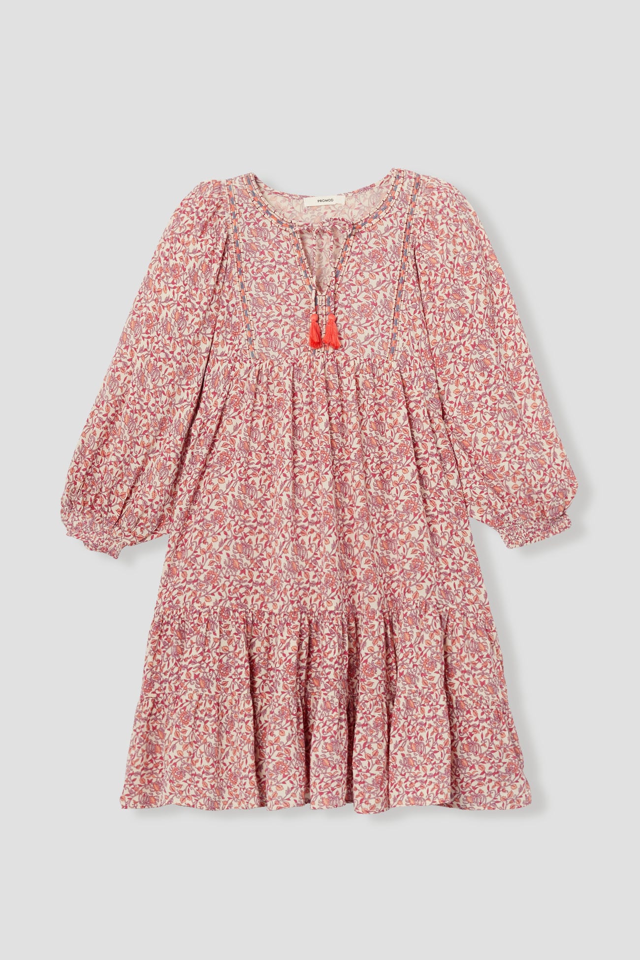 Robe courte imprimée Femme