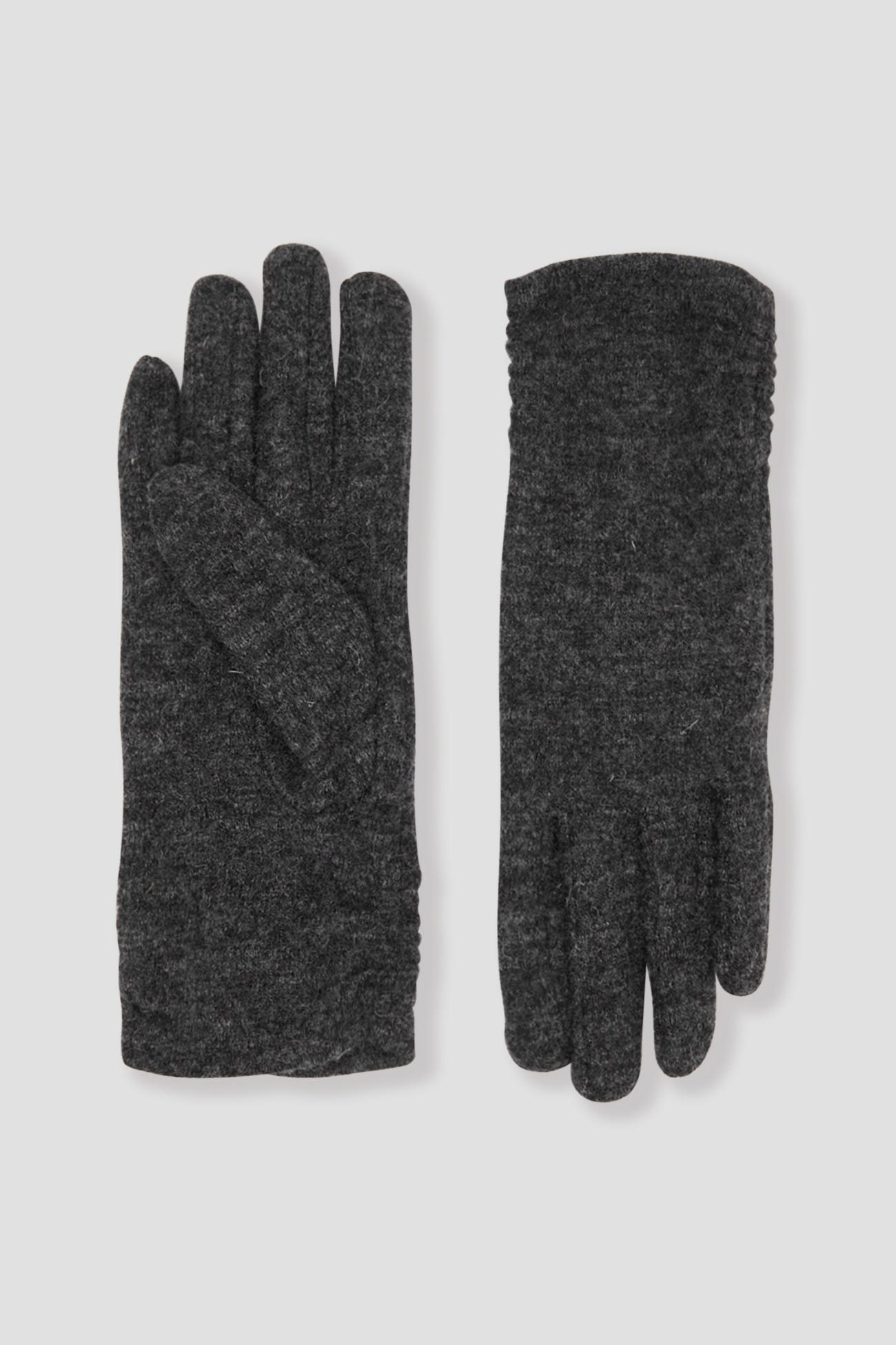 Gants en laine mélangée Femme