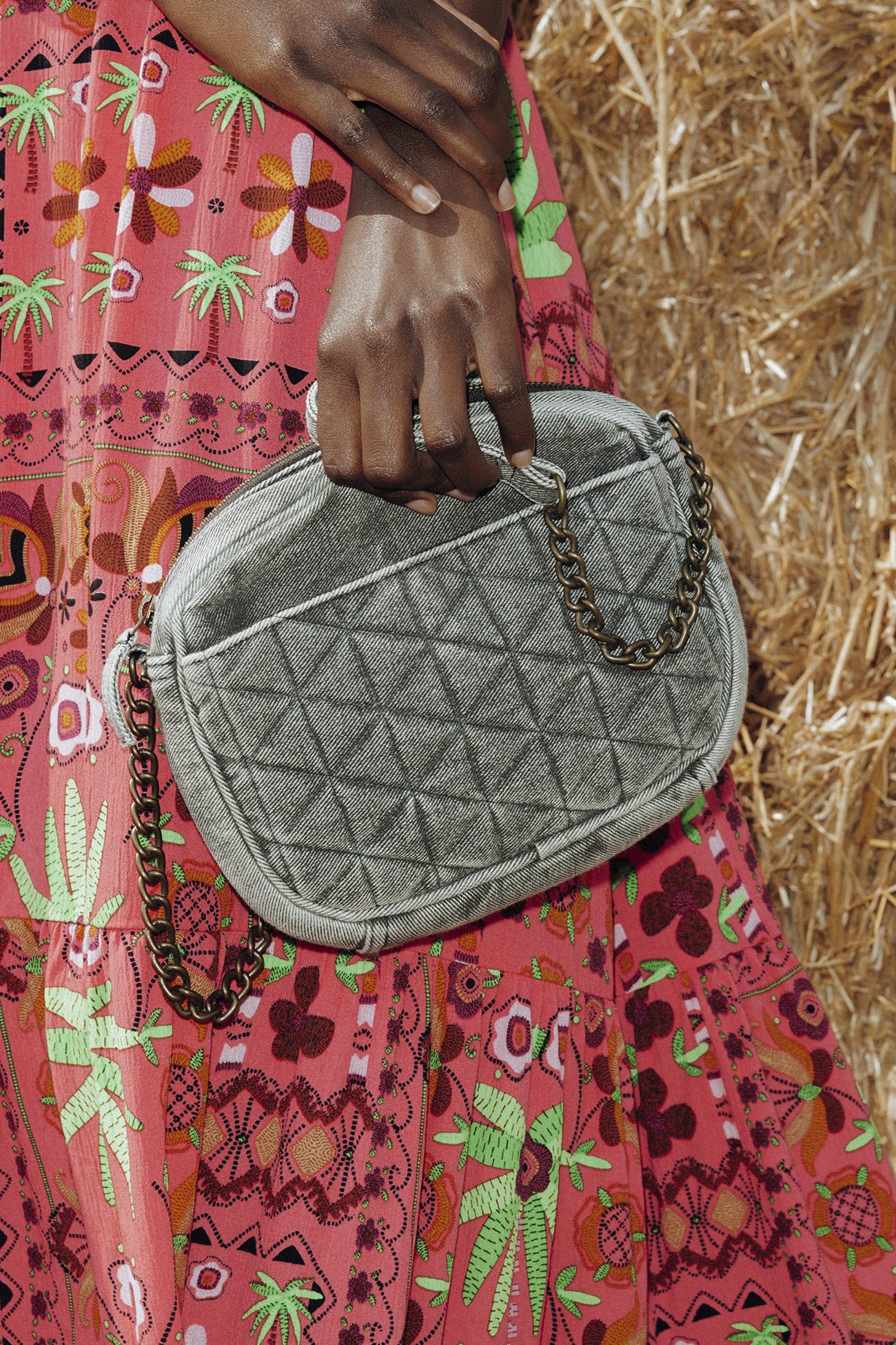 Petit sac en jean Femme