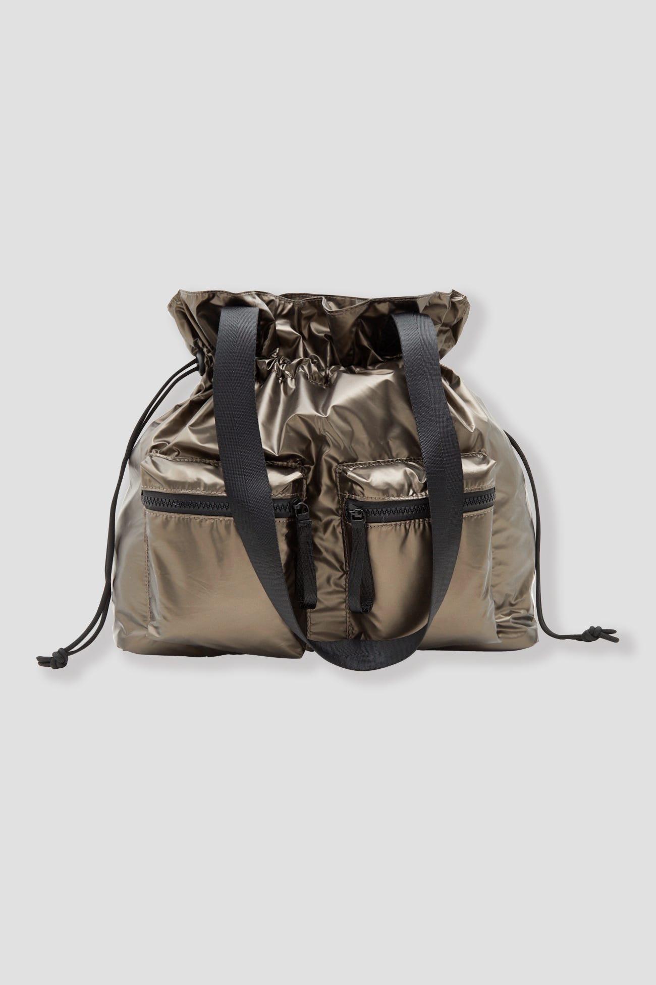 Tasche in Metallic-Optik