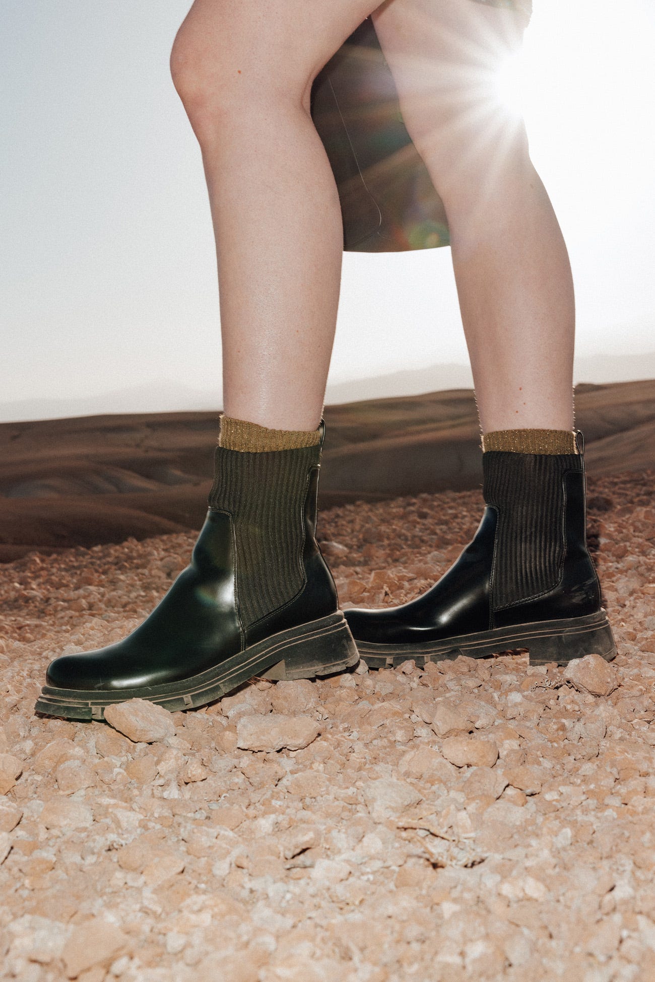 Botines calcetín