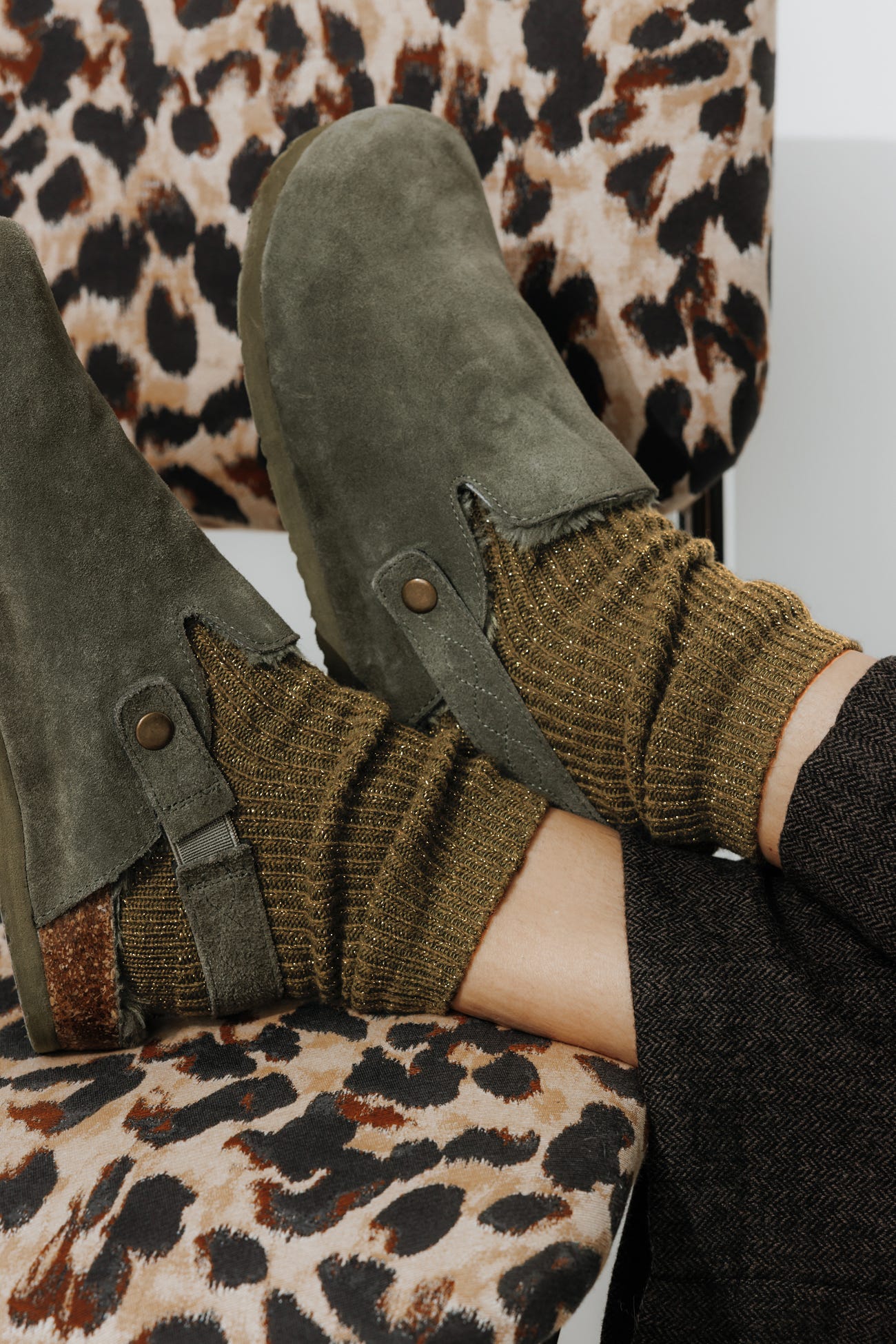 Chaussettes à paillettes Femme