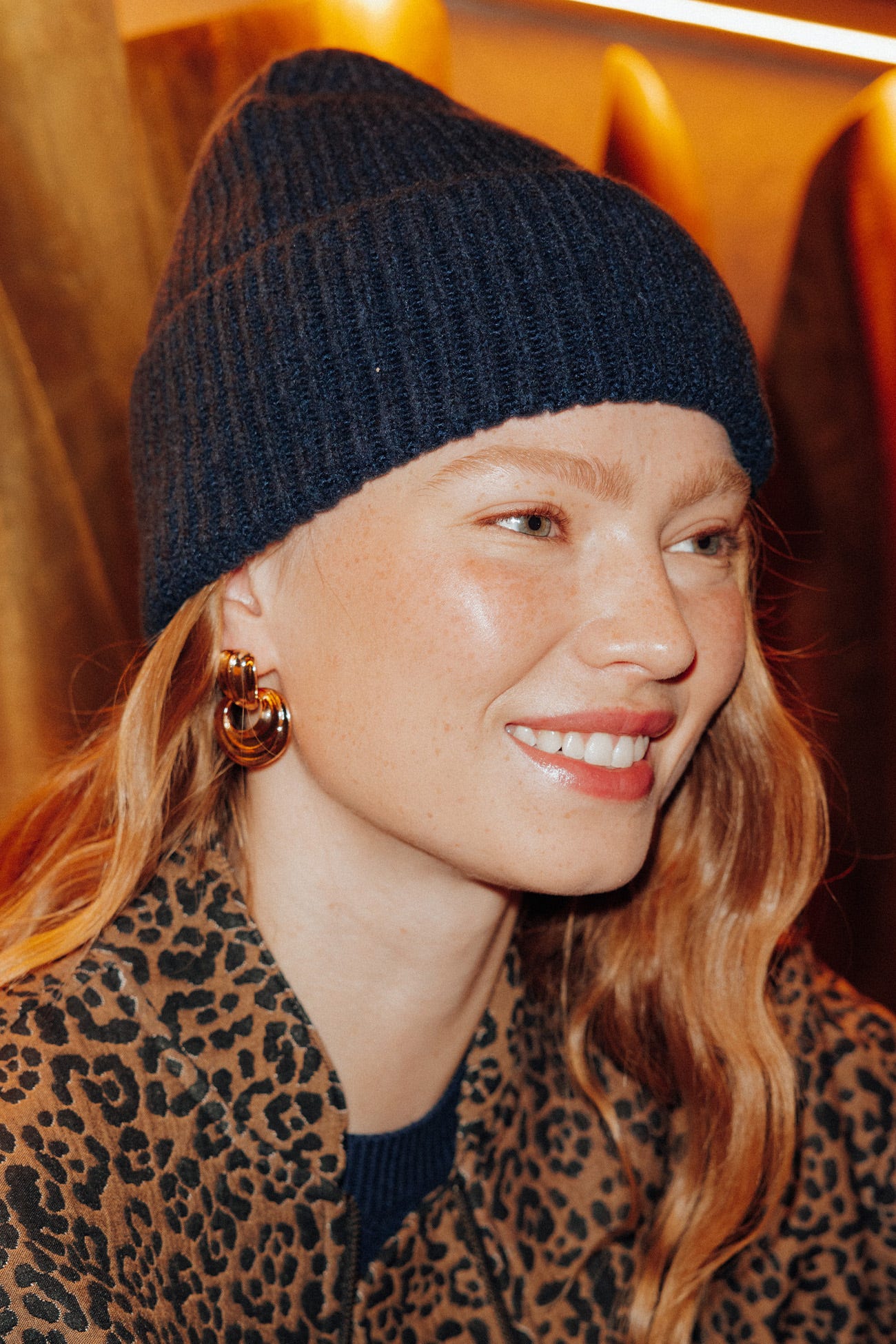 Bonnet côtelé Femme