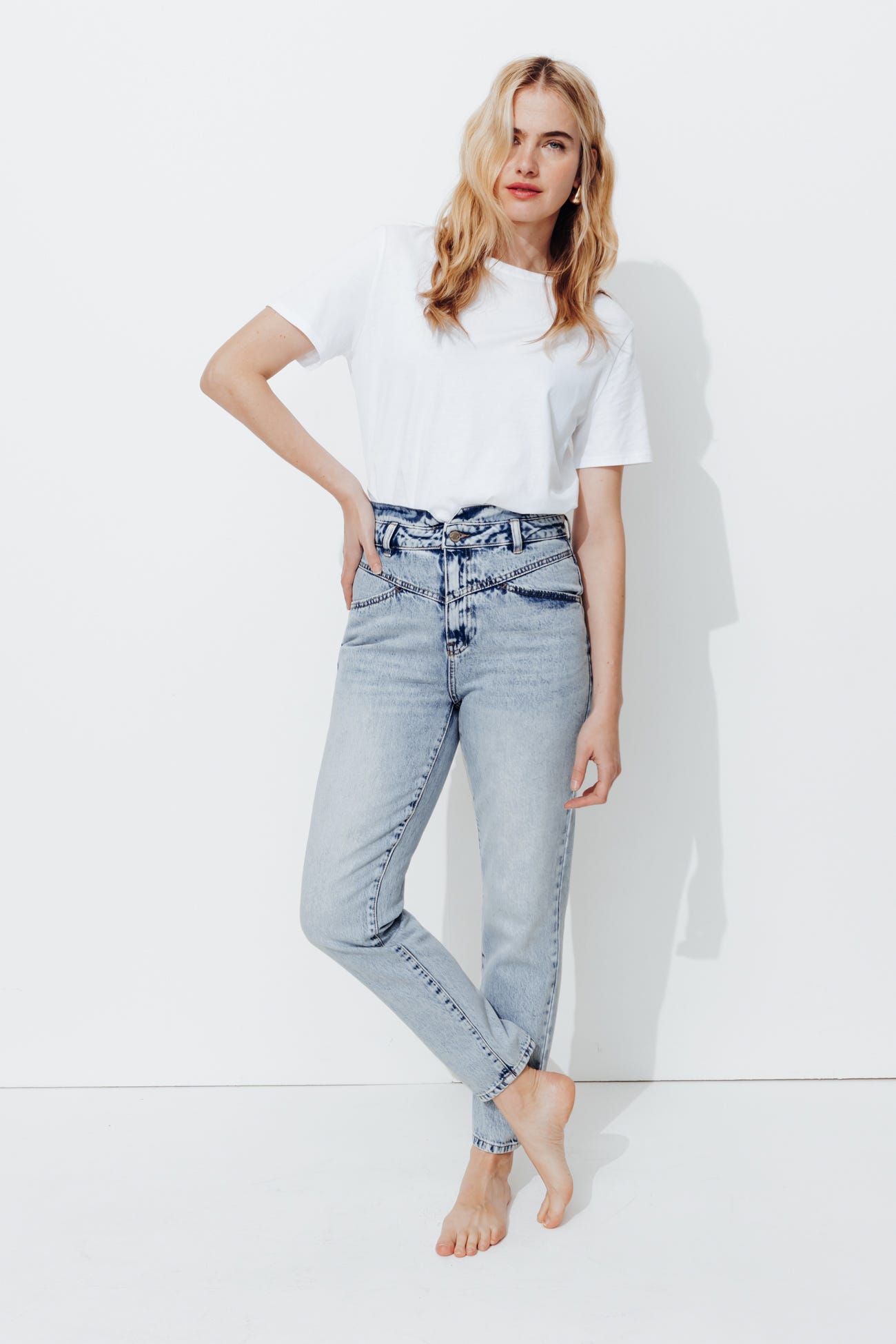 Jean mom taille haute MARCEL