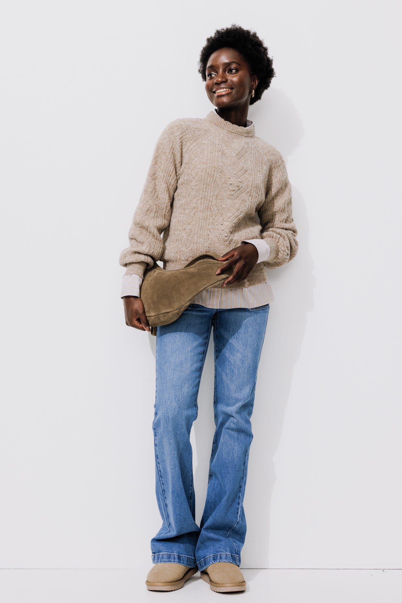 Jean flare seventies Femme