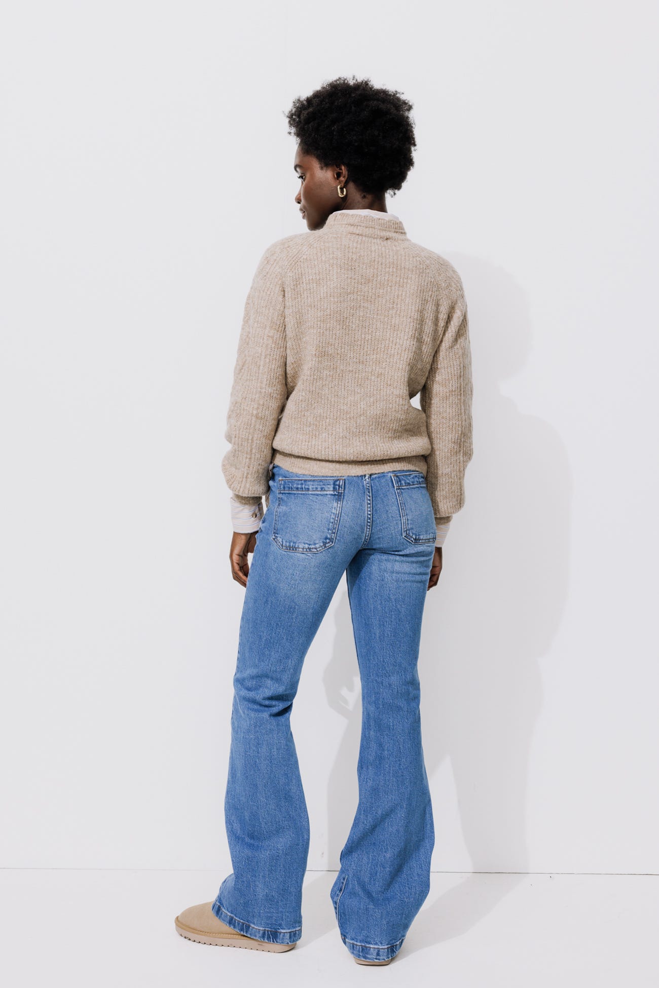 Jean flare seventies Femme