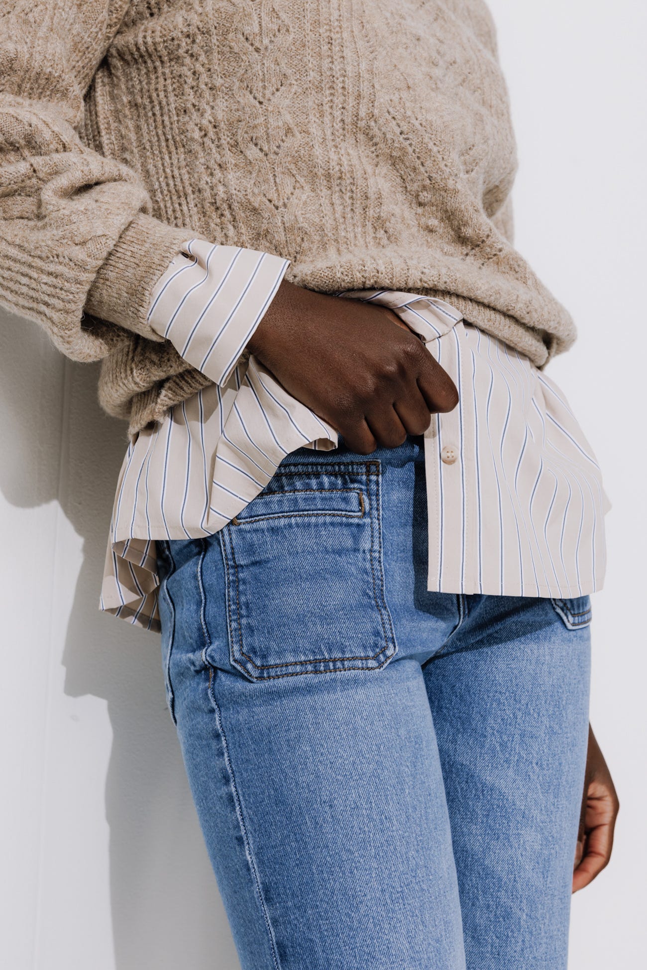 Jean flare seventies Femme