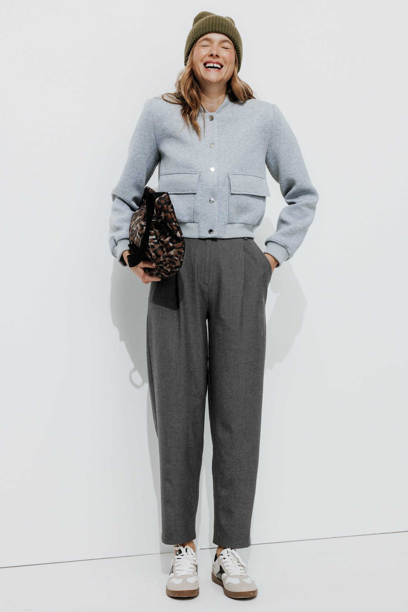 Pantalon de tailleur carrot