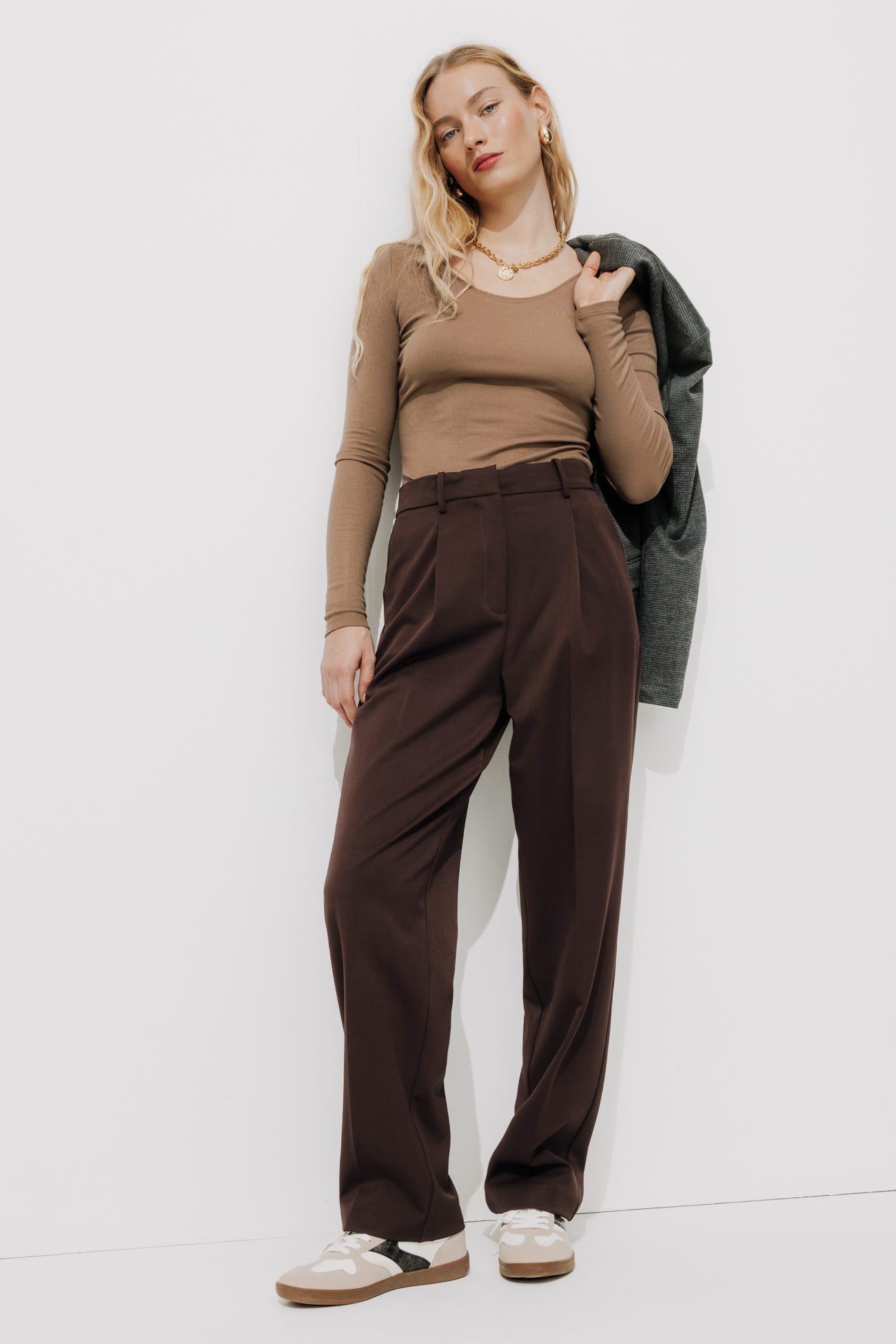 Pantalon de tailleur Femme