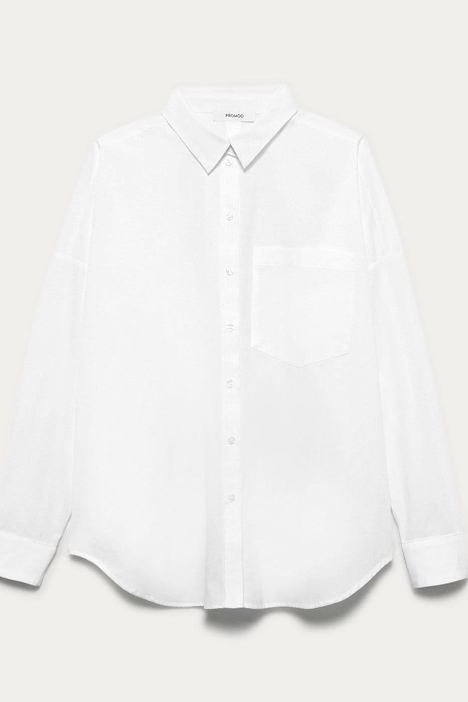 Maxi-chemise unie éco-conçue